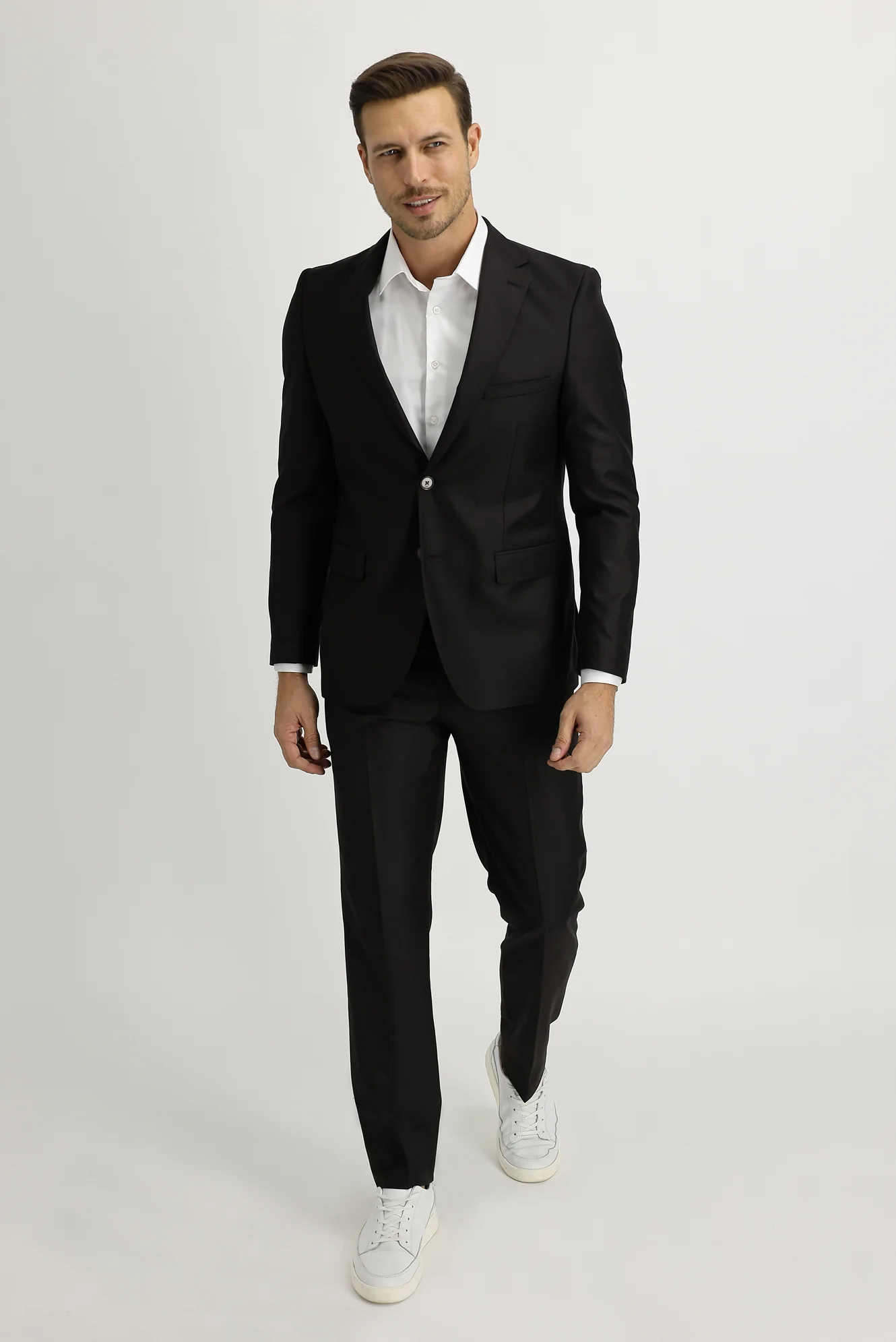 Acı Kahve 6 Drop Regular Fit Standart Kesim Takım Elbise - Image 2