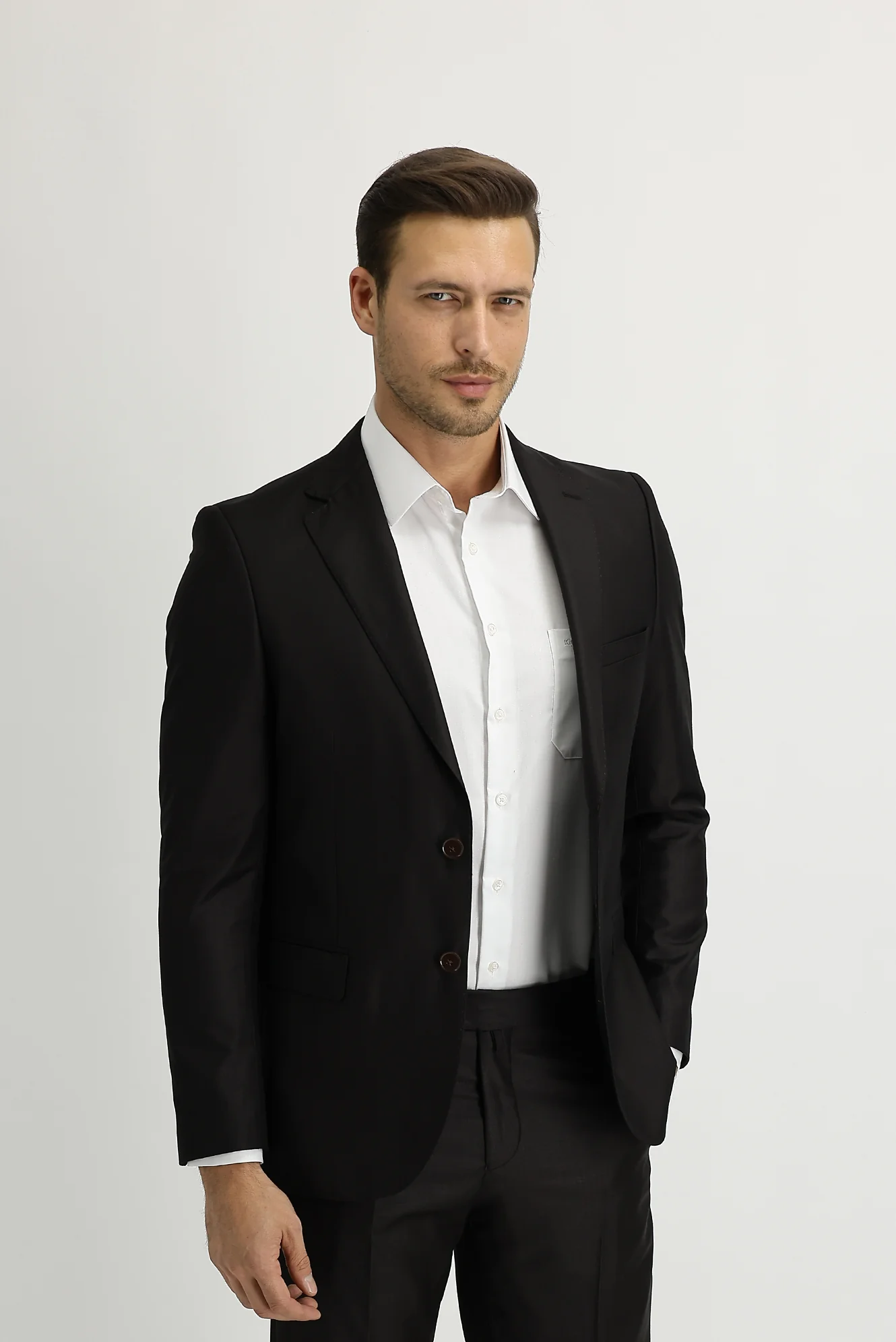 Acı Kahve 6 Drop Regular Fit Standart Kesim Takım Elbise - Image 3