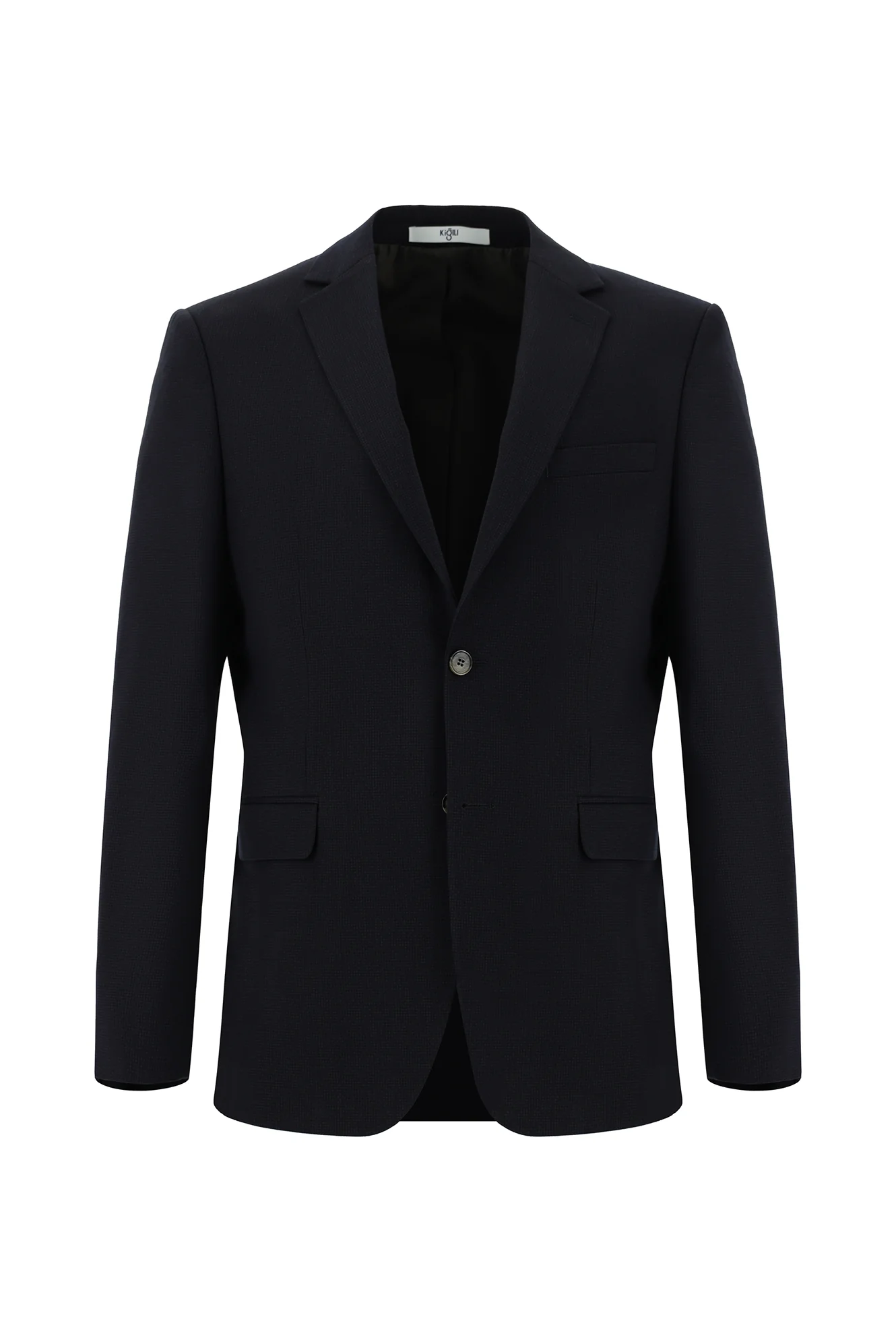 Acı Kahve 4 Drop Relaxed Fit Rahat Kesim Desenli Takım Elbise - Image 2