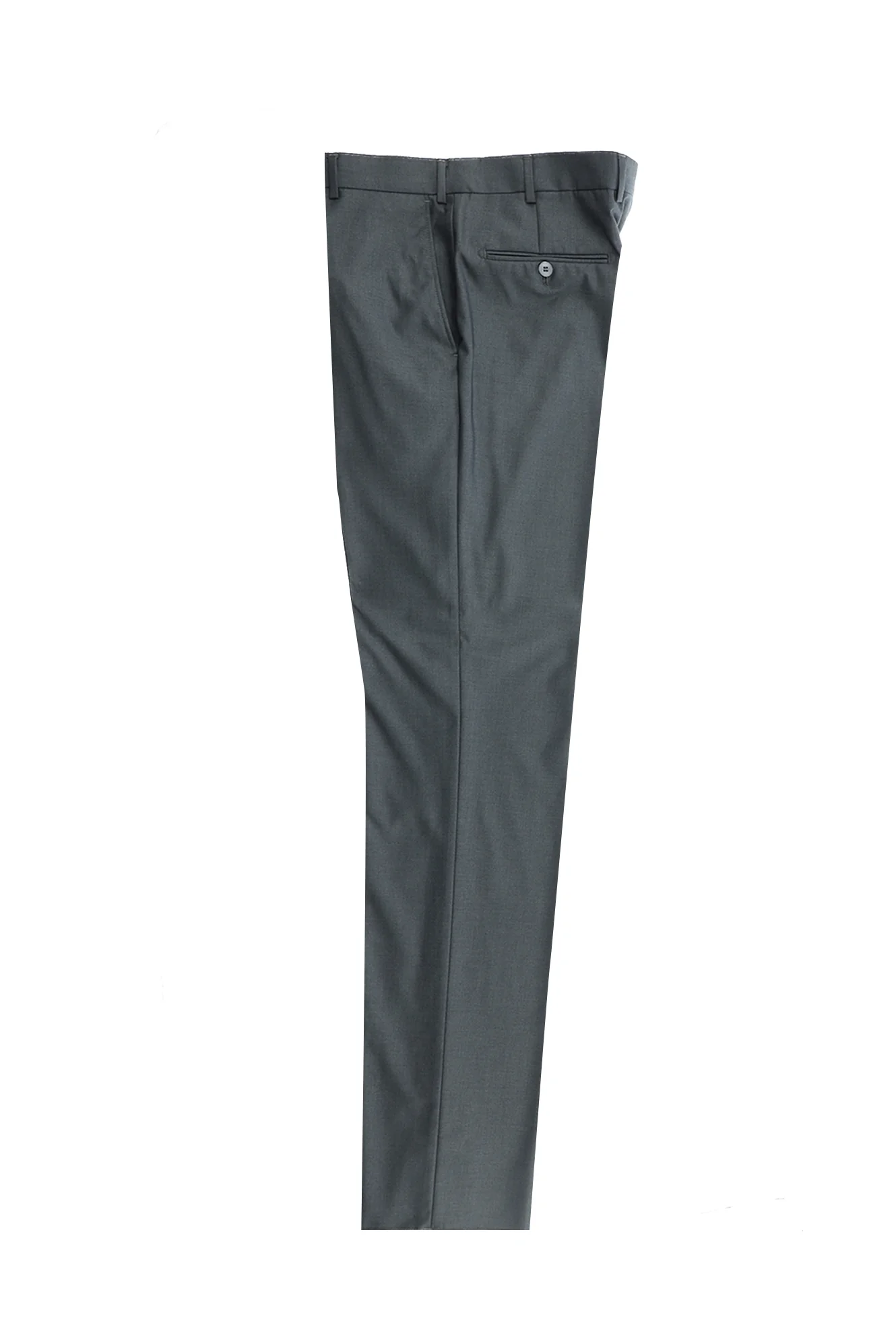 Açık Antrasit 7 Drop Slim Fit Dar Kesim Klasik Kumaş Pantolon