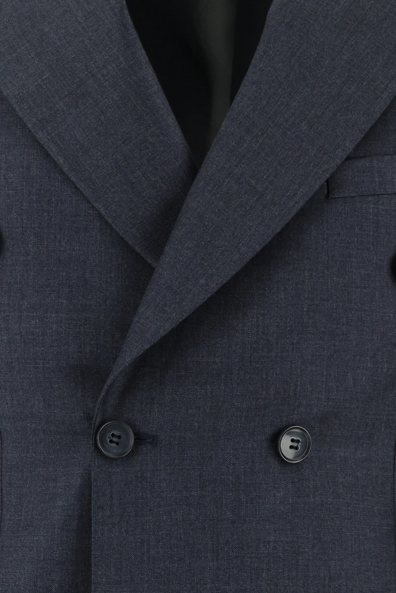 Açık Antrasit 7 Drop Slim Fit Dar Kesim Kruvaze Takım Elbise - Image 4