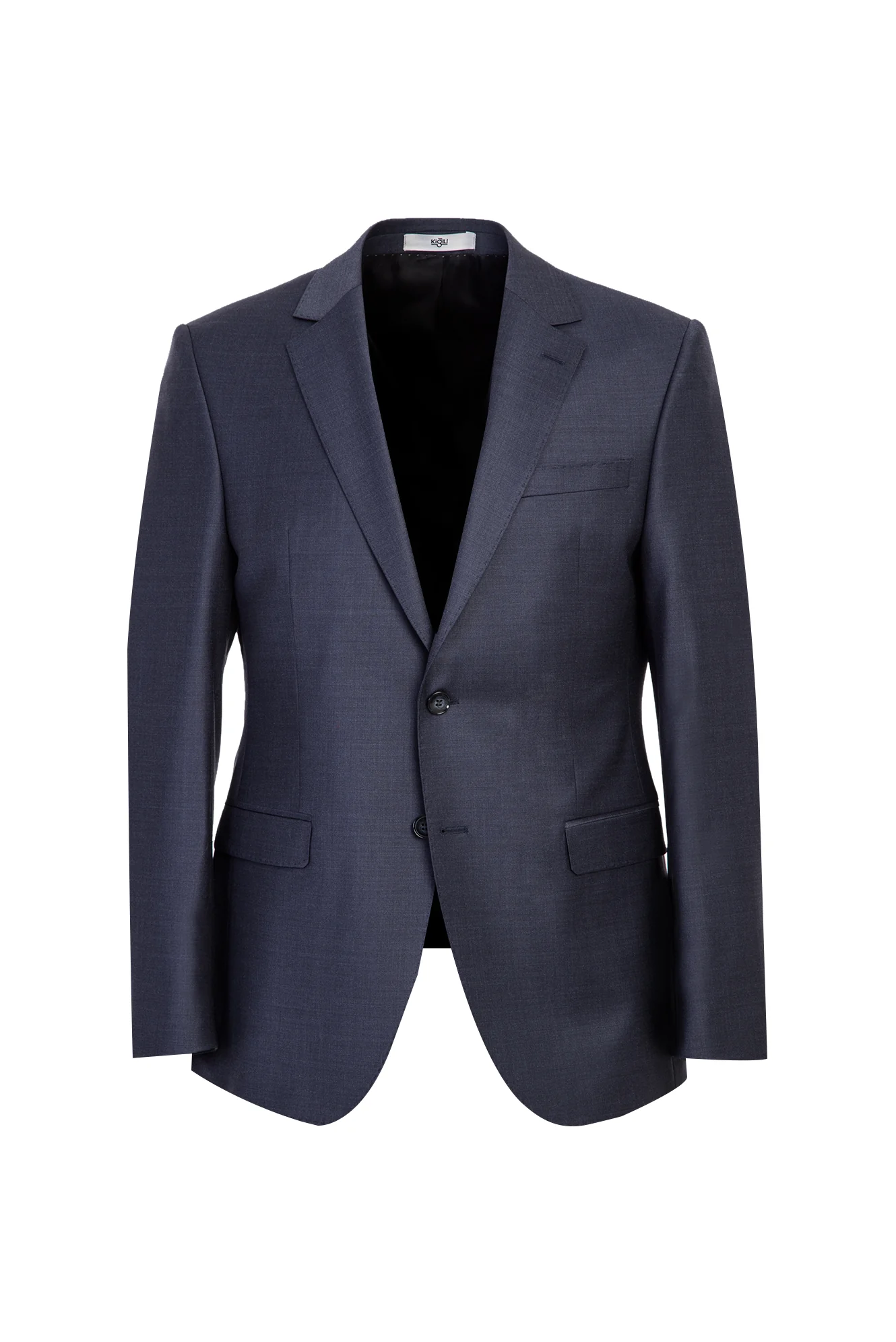 Açık Antrasit 7 Drop Slim Fit Dar Kesim Yünlü Takım Elbise - Image 2