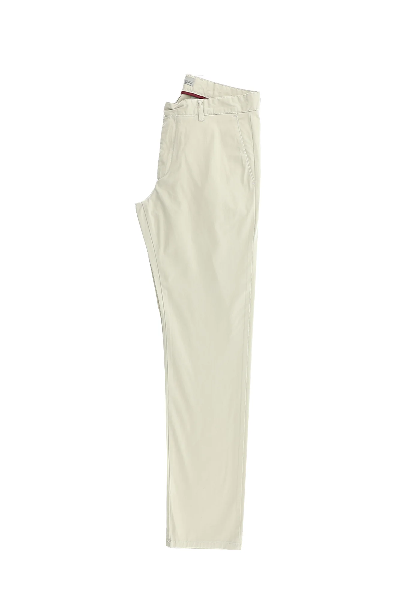 Açık Bej Regular Fit Standart Kesim Likralı Kanvas / Chino Pantolon