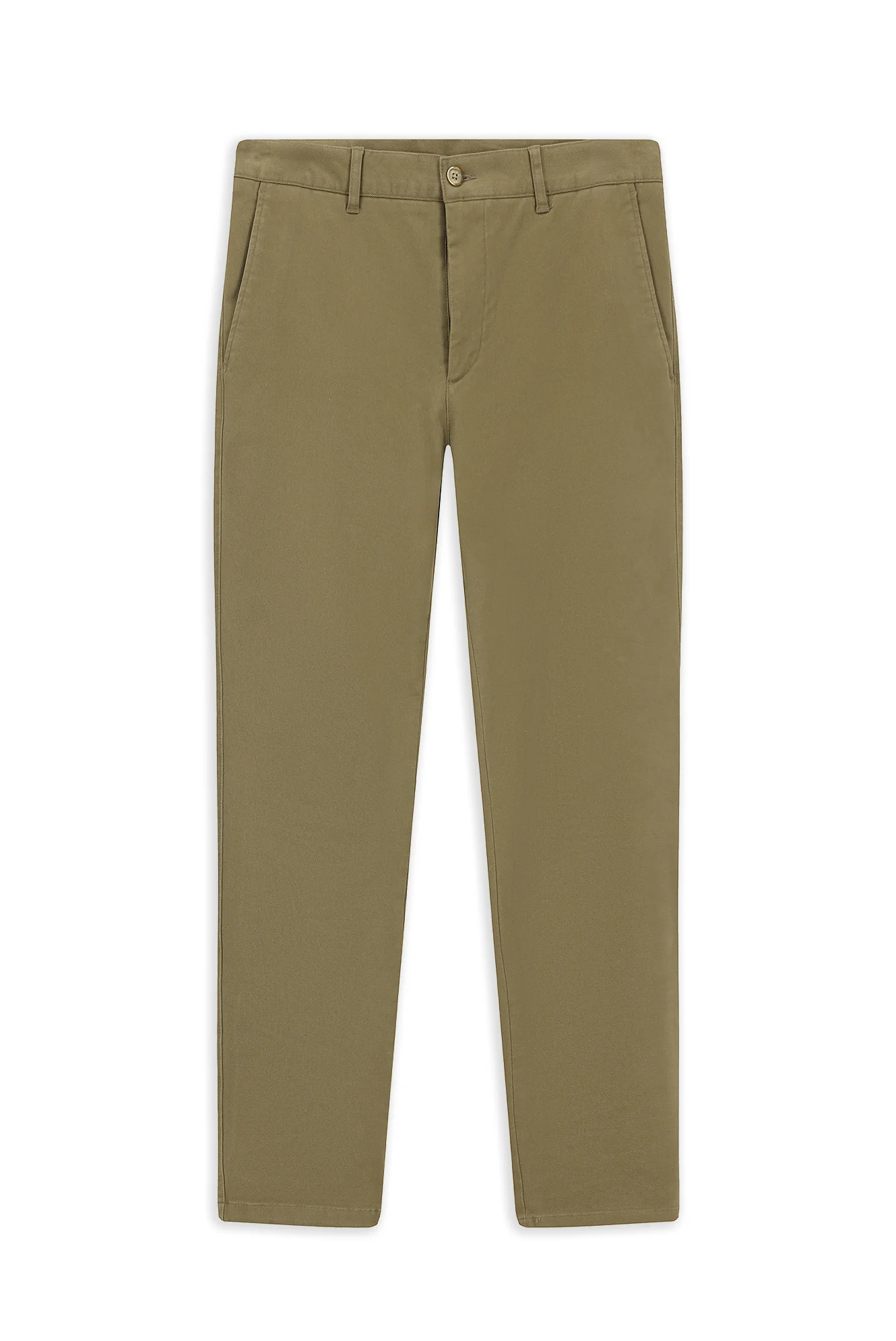 Açık Bej Relaxed Fit Rahat Kesim Likralı Kanvas / Chino Pantolon - Image 5