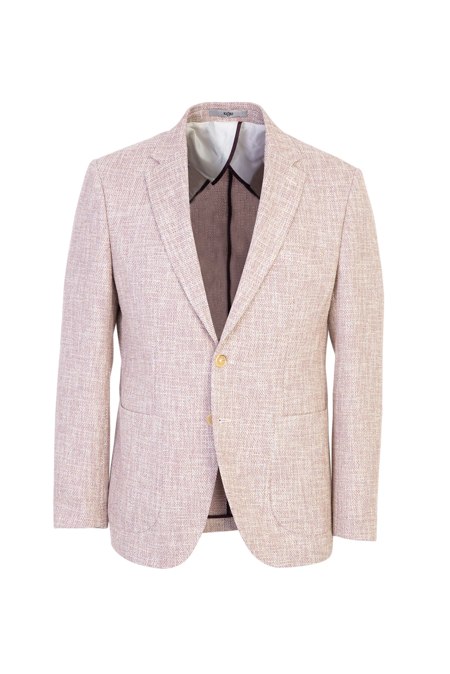 Açık Bordo 4 Drop Relaxed Fit Rahat Kesim Ceket