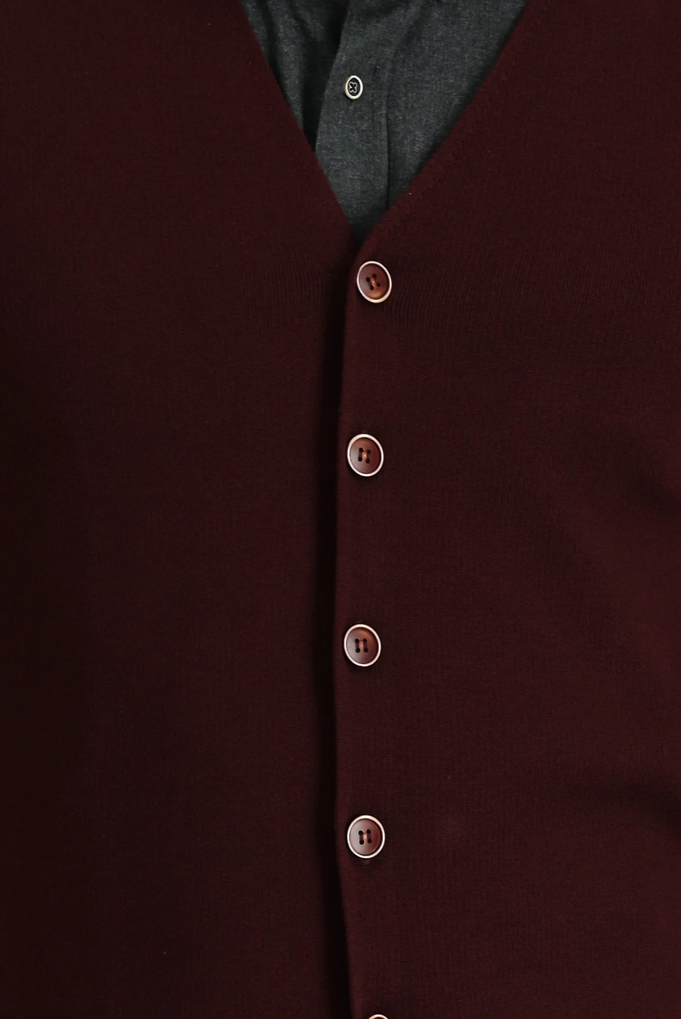 Açık Bordo Triko Yelek - Image 4