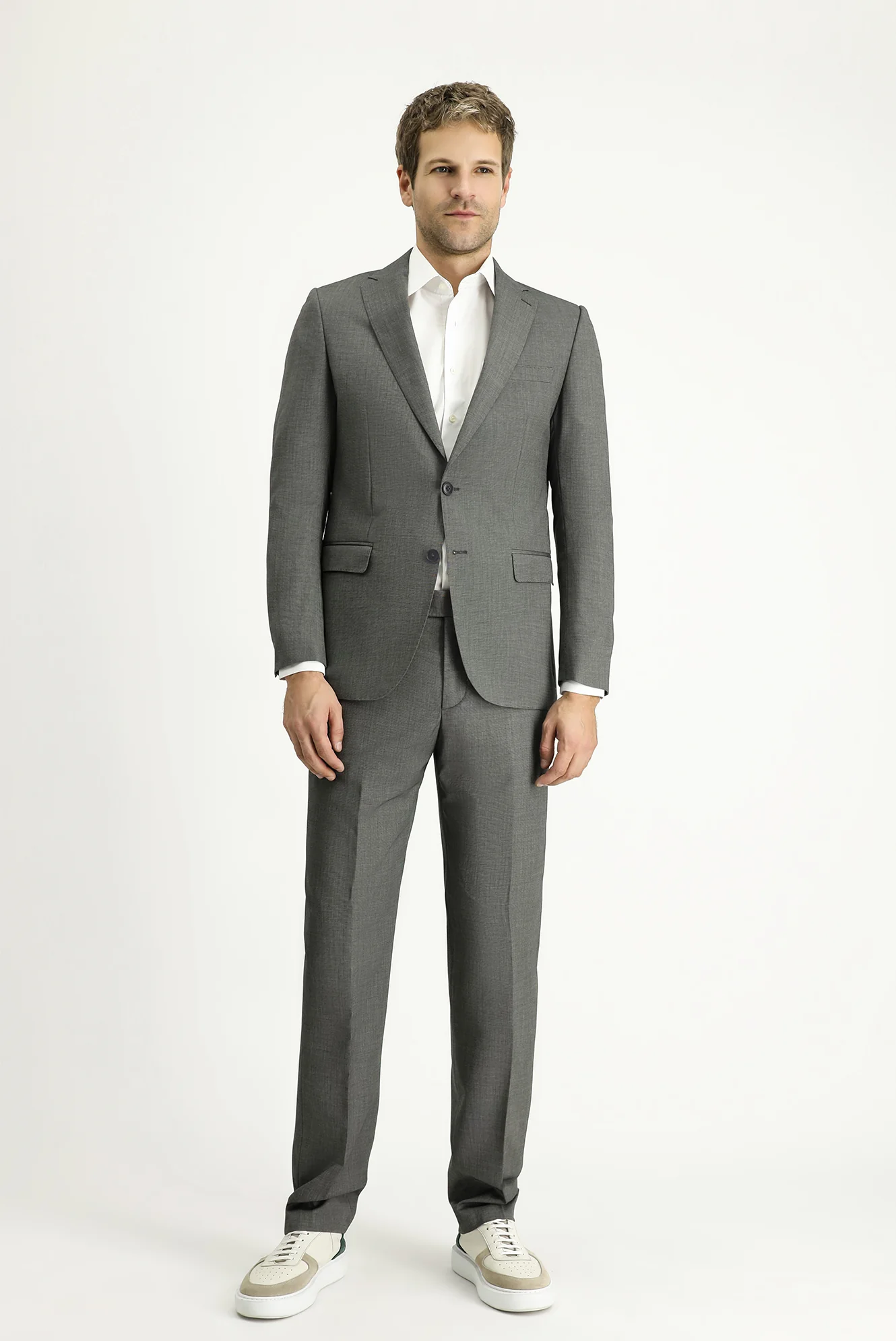 Açık Füme 6 Drop Regular Fit Standart Kesim Takım Elbise - Image 3