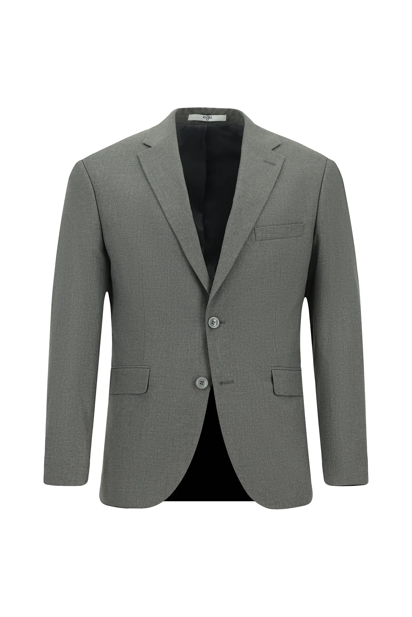 Açık Füme 7 Drop Slim Fit Dar Kesim Takım Elbise - Image 2
