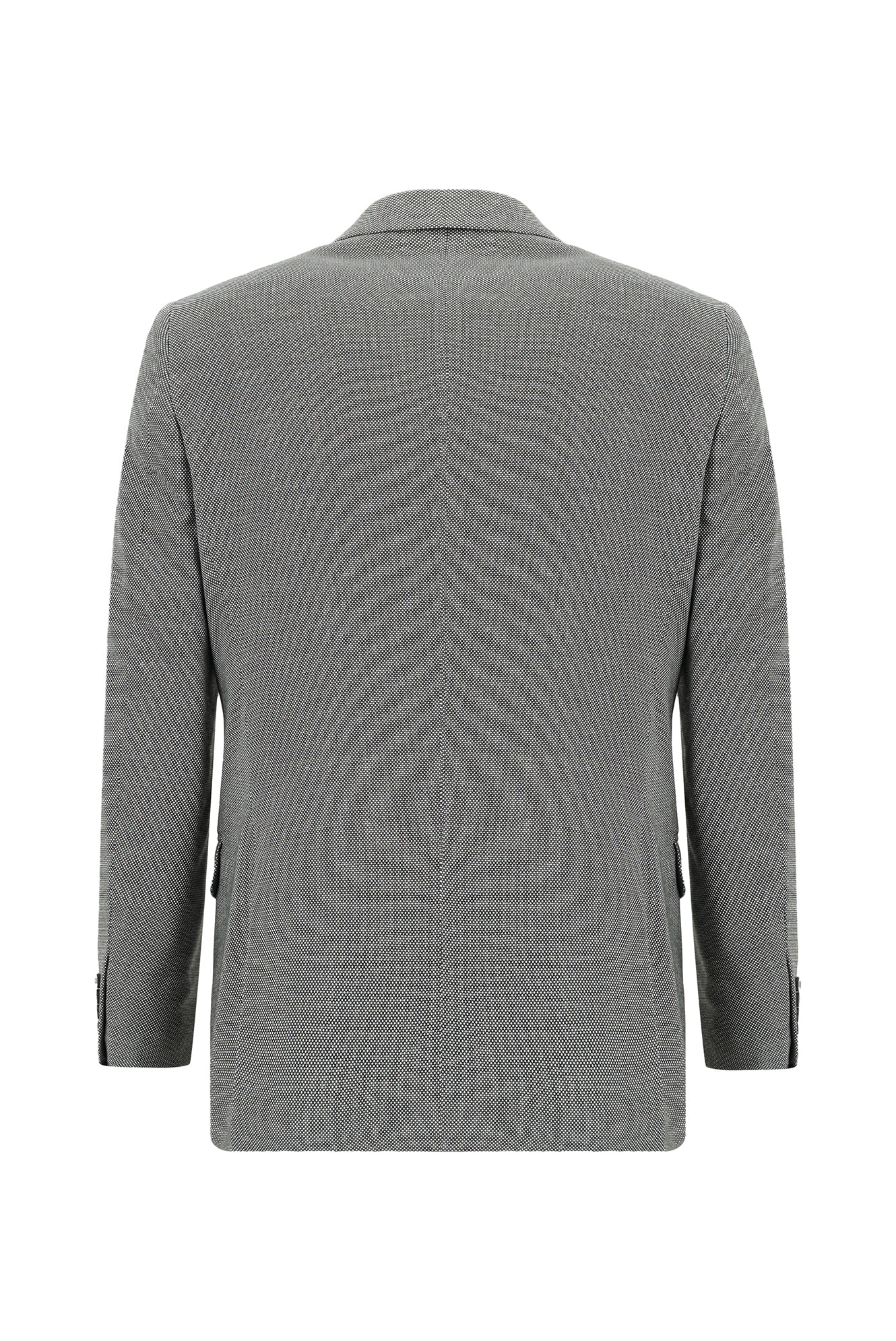 Açık Füme 6 Drop Regular Fit Standart Kesim Desenli Takım Elbise - Image 3
