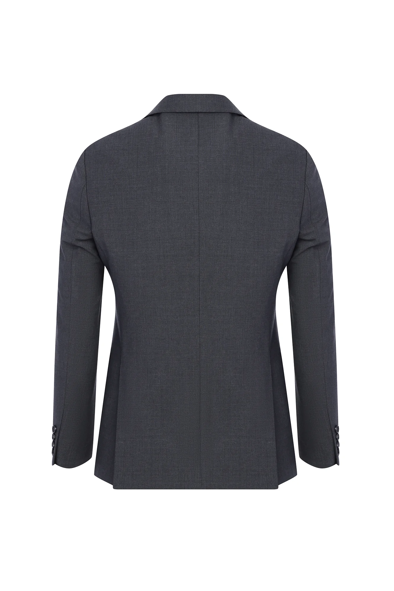 Açık Füme 4 Drop Relaxed Fit Rahat Kesim Yünlü Takım Elbise - Image 3