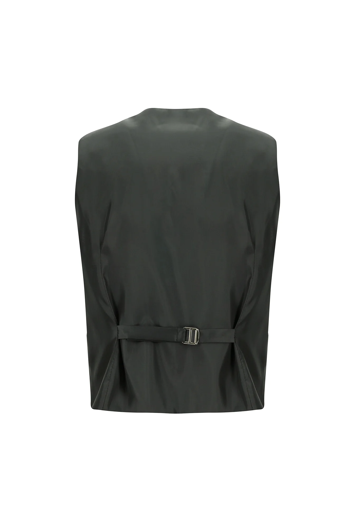 Açık Füme 7 Drop Slim Fit Dar Kesim Kombinli Yelekli Takım Elbise - Image 5