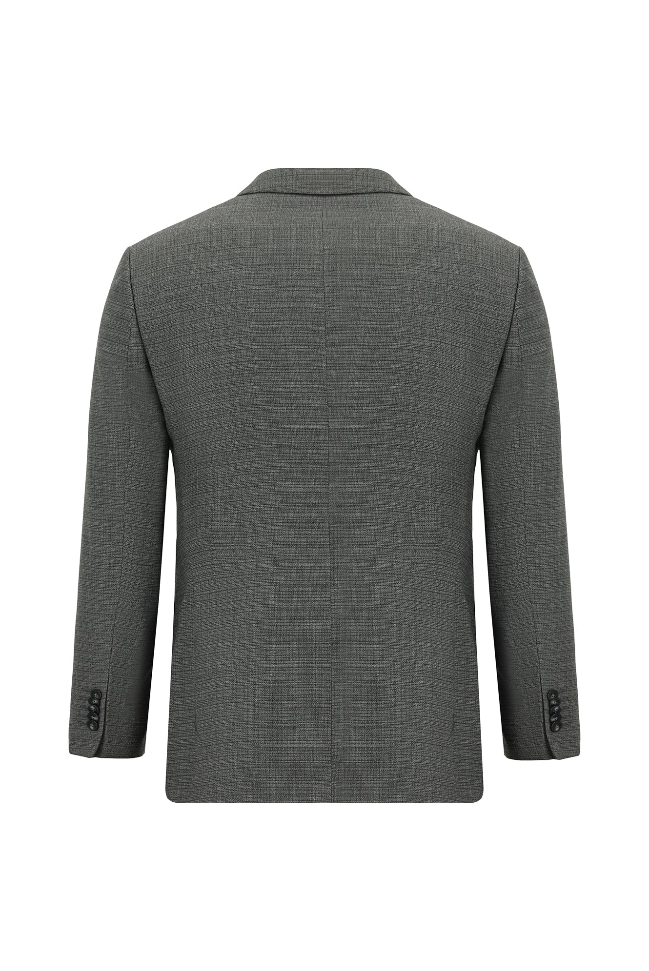 Açık Füme 7 Drop Super Slim Fit Eksra Dar Kesim Kombinli Yelekli Takım Elbise - Image 3