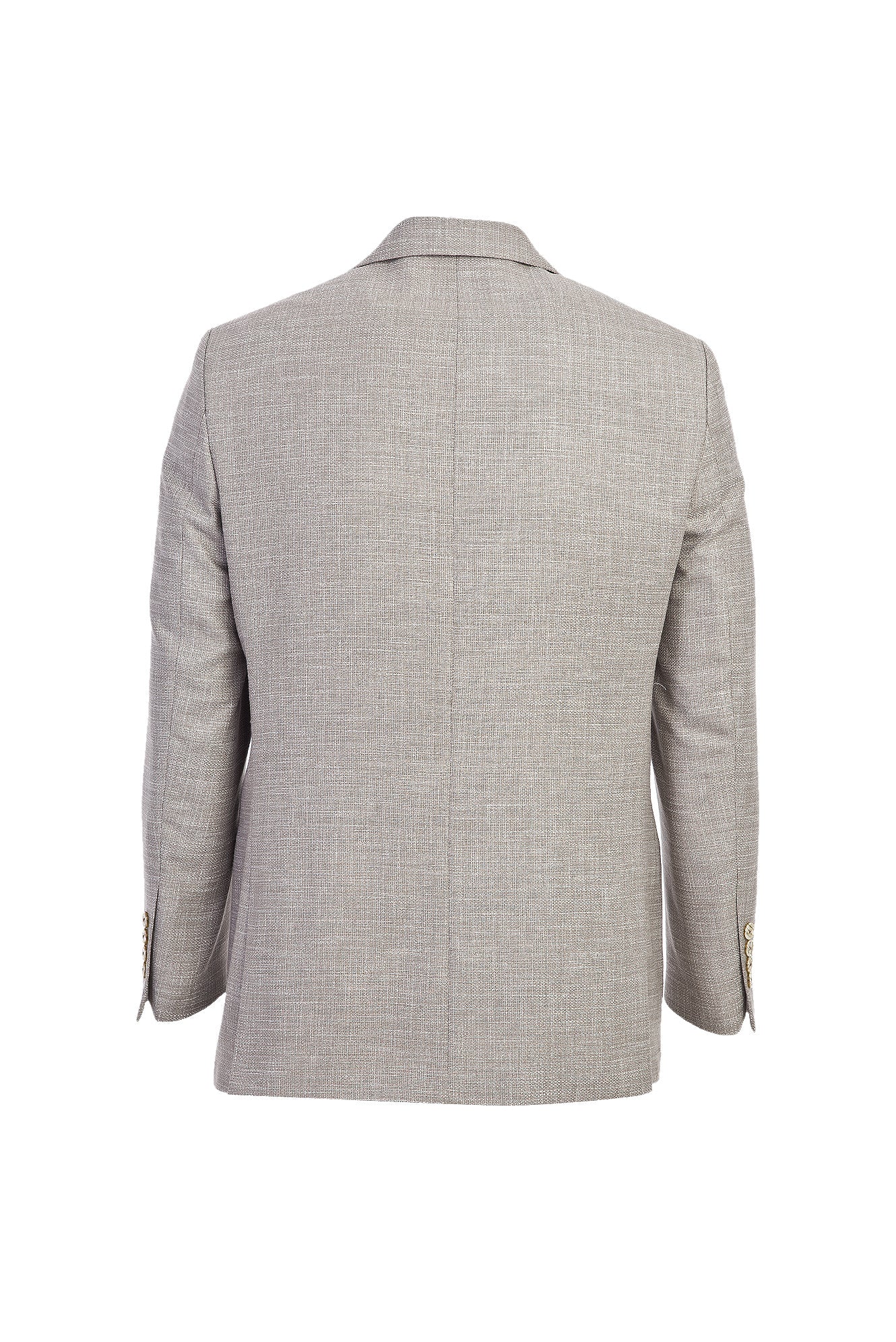 Açık Gri 7 Drop Super Slim Fit Eksra Dar Kesim AK MKR CEKET - Image 2