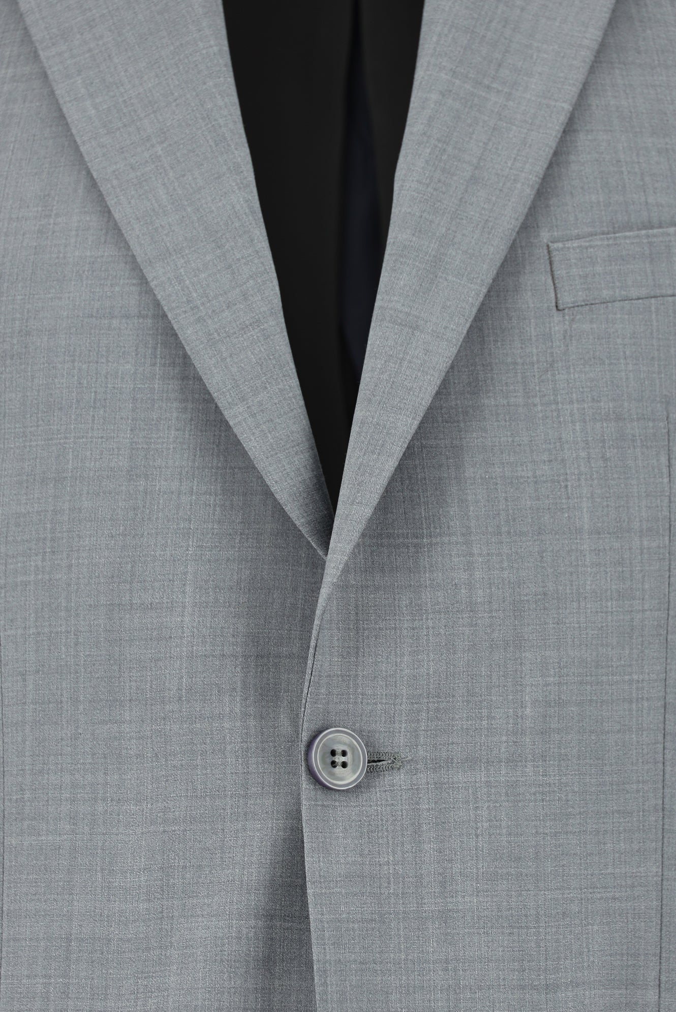 Açık Gri 4 Drop Relaxed Fit Rahat Kesim Yünlü Takım Elbise - Image 4