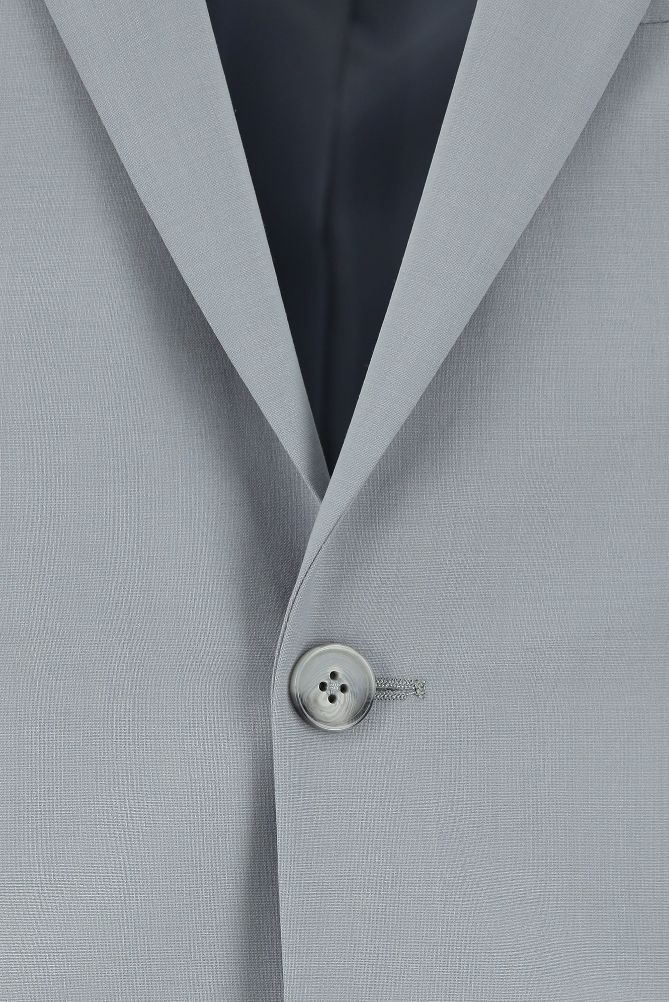 Açık Gri 4 Drop Relaxed Fit Rahat Kesim Yünlü Takım Elbise - Image 4