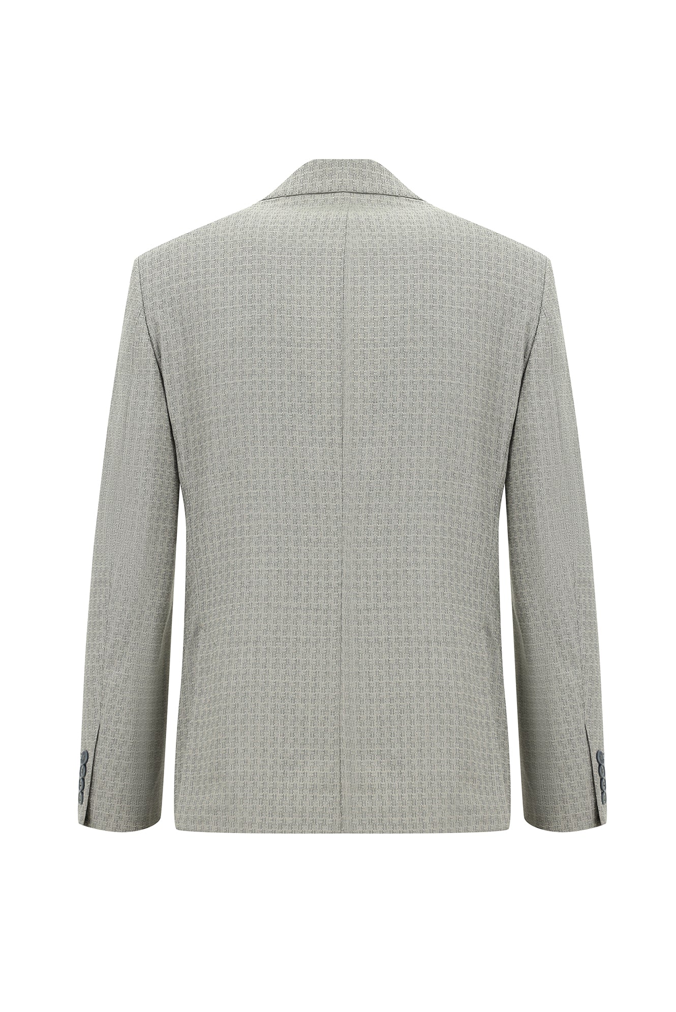 Açık Gri 7 Drop Slim Fit Dar Kesim Kombinli Takım Elbise - Image 3