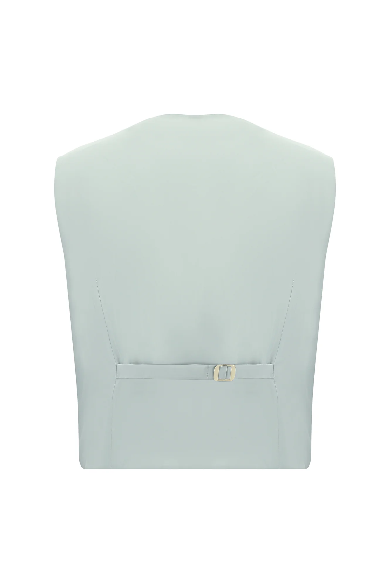 Açık Gri 7 Drop Slim Fit Dar Kesim Kombinli Yelekli Takım Elbise - Image 5