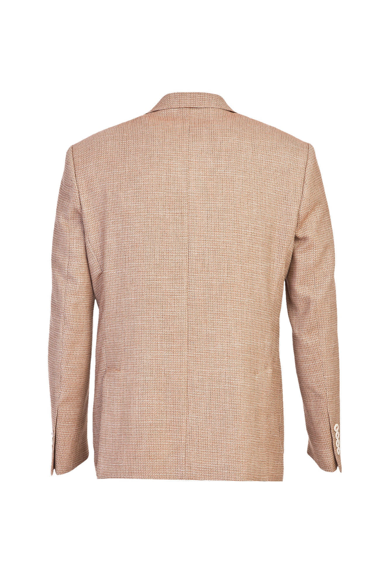 Açık Kahve 4 Drop Relaxed Fit Rahat Kesim AK KUŞGÖZÜ CEKET - Image 2