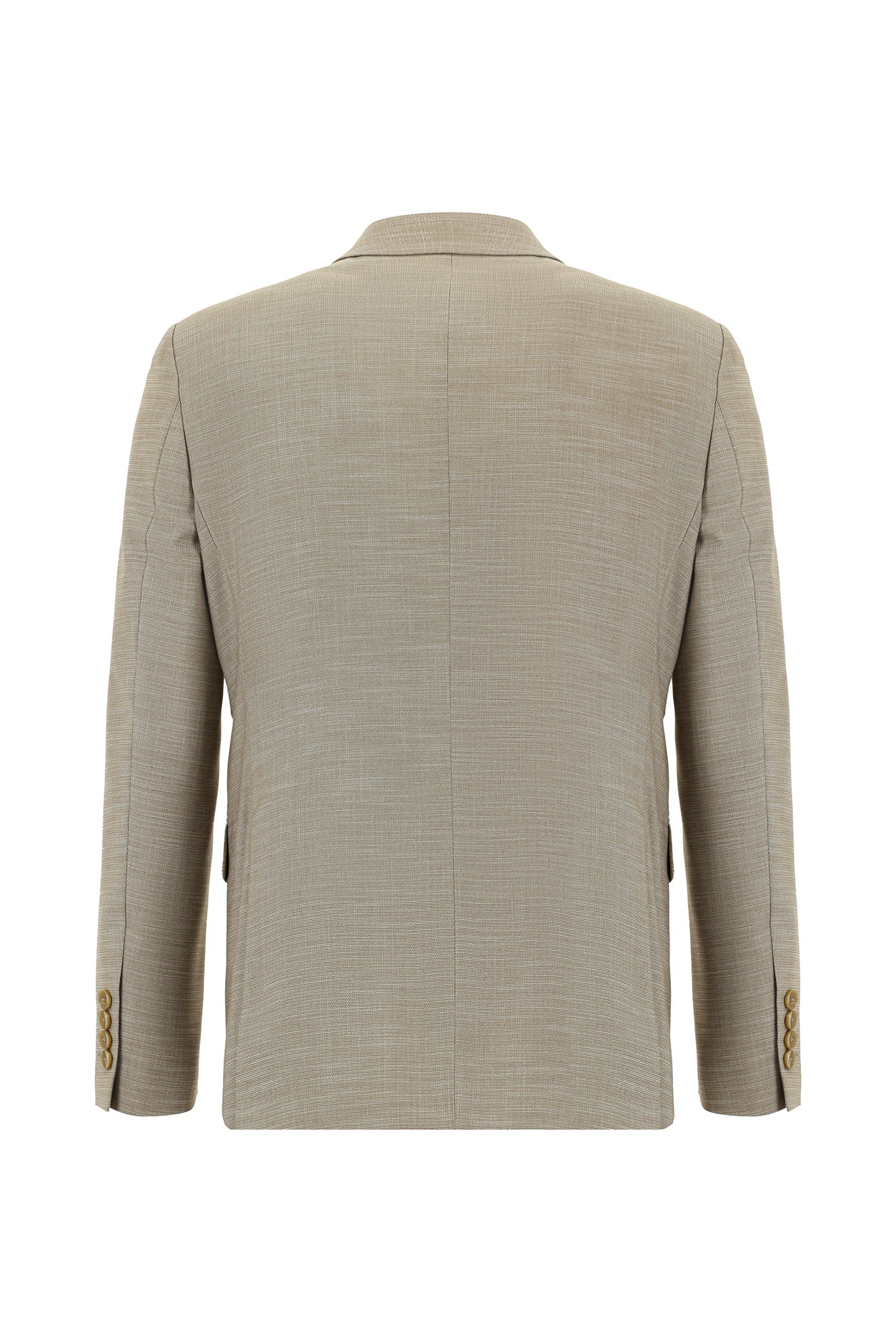 Açık Kahve  7 Drop Slim Fit Dar Kesim Desenli Takım Elbise - Image 3