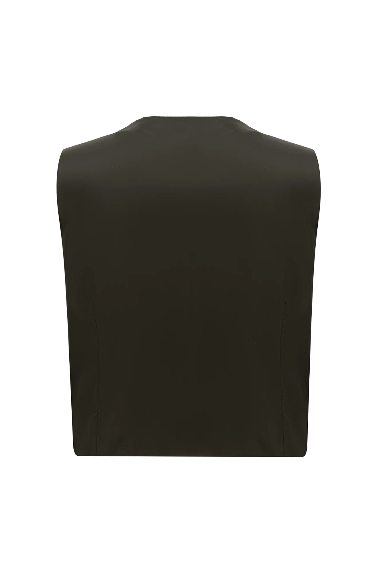 Açık Kahve  7 Drop Slim Fit Dar Kesim Kombinli Yelekli Takım Elbise - Image 8