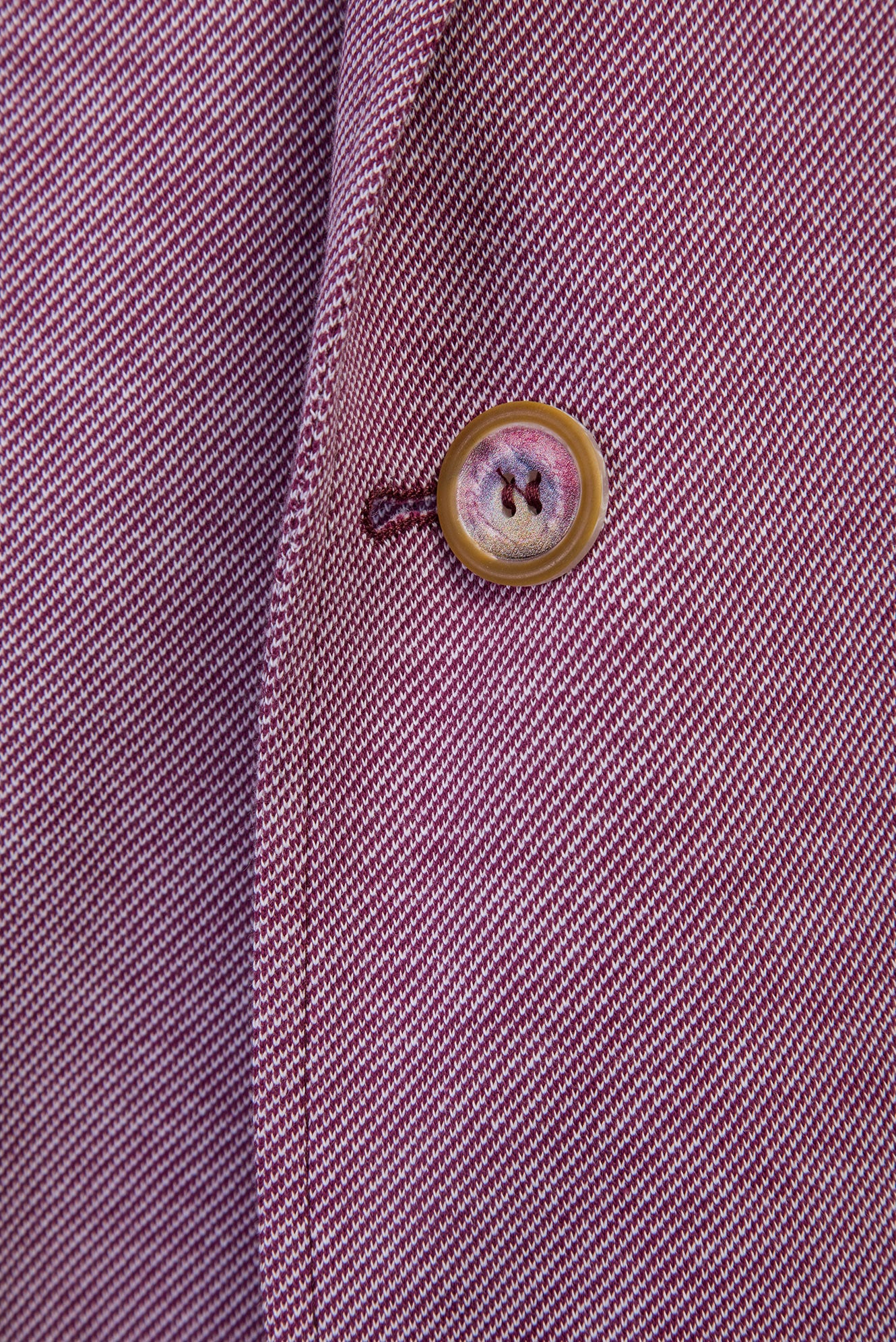 Açık Kırmızı 7 Drop Slim Fit Dar Kesim Kuşgözü Spor Pamuk Ceket - Image 3