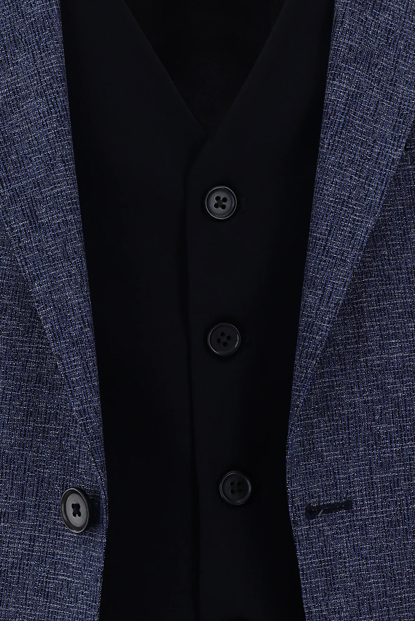 Açık Lacivert 6 Drop Regular Fit Standart Kesim Kombinli Yelekli Takım Elbise - Image 6