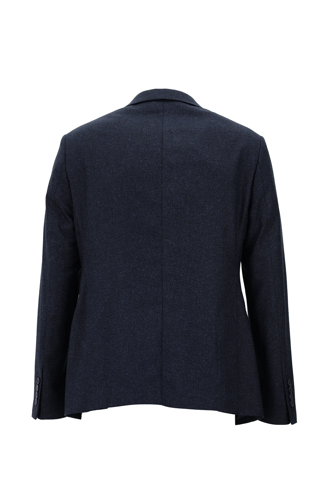 Açık Lacivert 4 Drop Relaxed Fit Rahat Kesim Klasik Desenli Ceket - Image 2