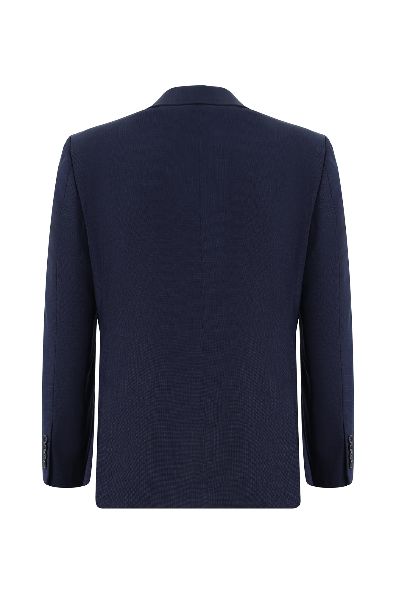 Açık Lacivert 4 Drop Relaxed Fit Rahat Kesim Desenli Takım Elbise - Image 3