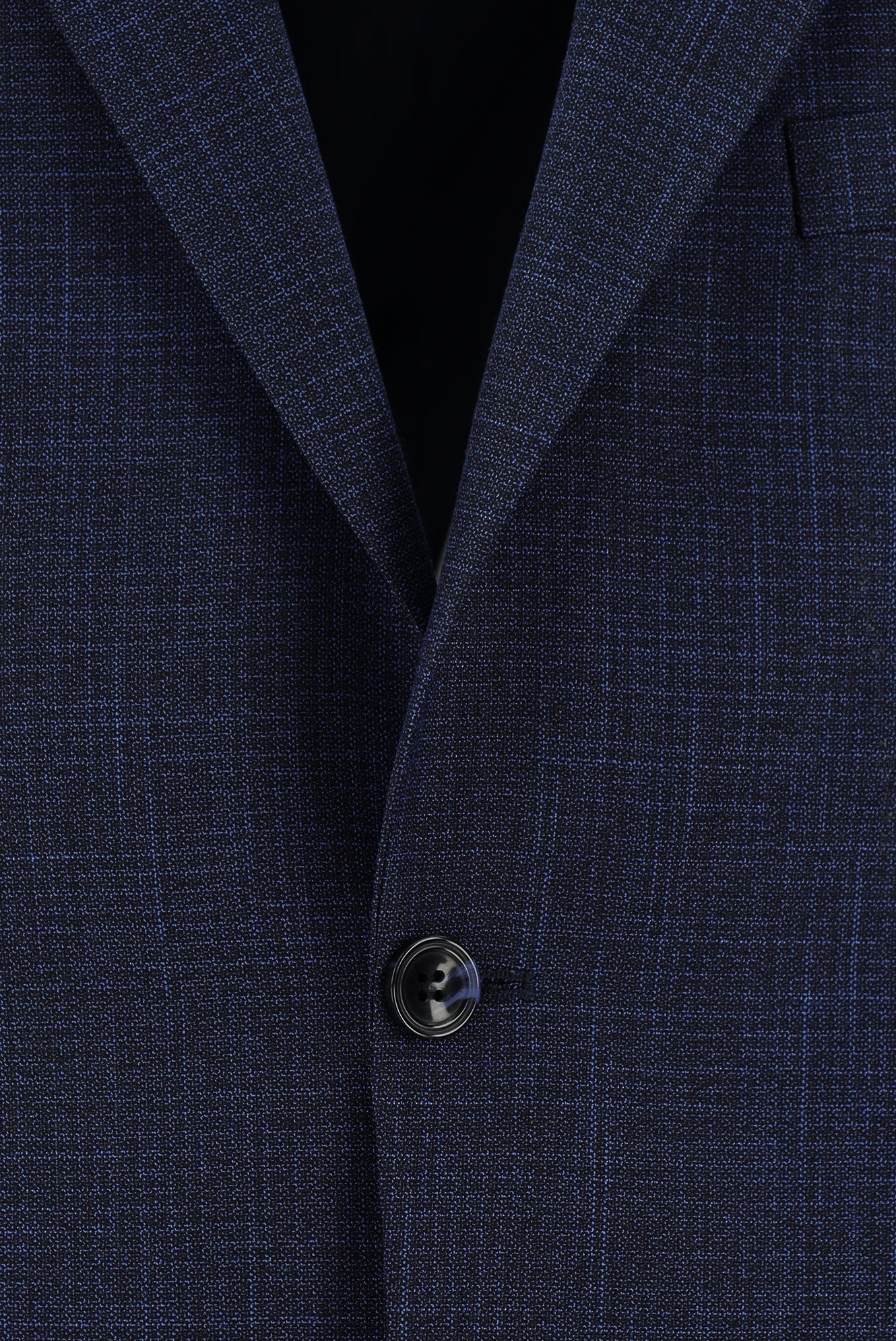 Açık Lacivert 7 Drop Slim Fit Dar Kesim Desenli Takım Elbise - Image 4