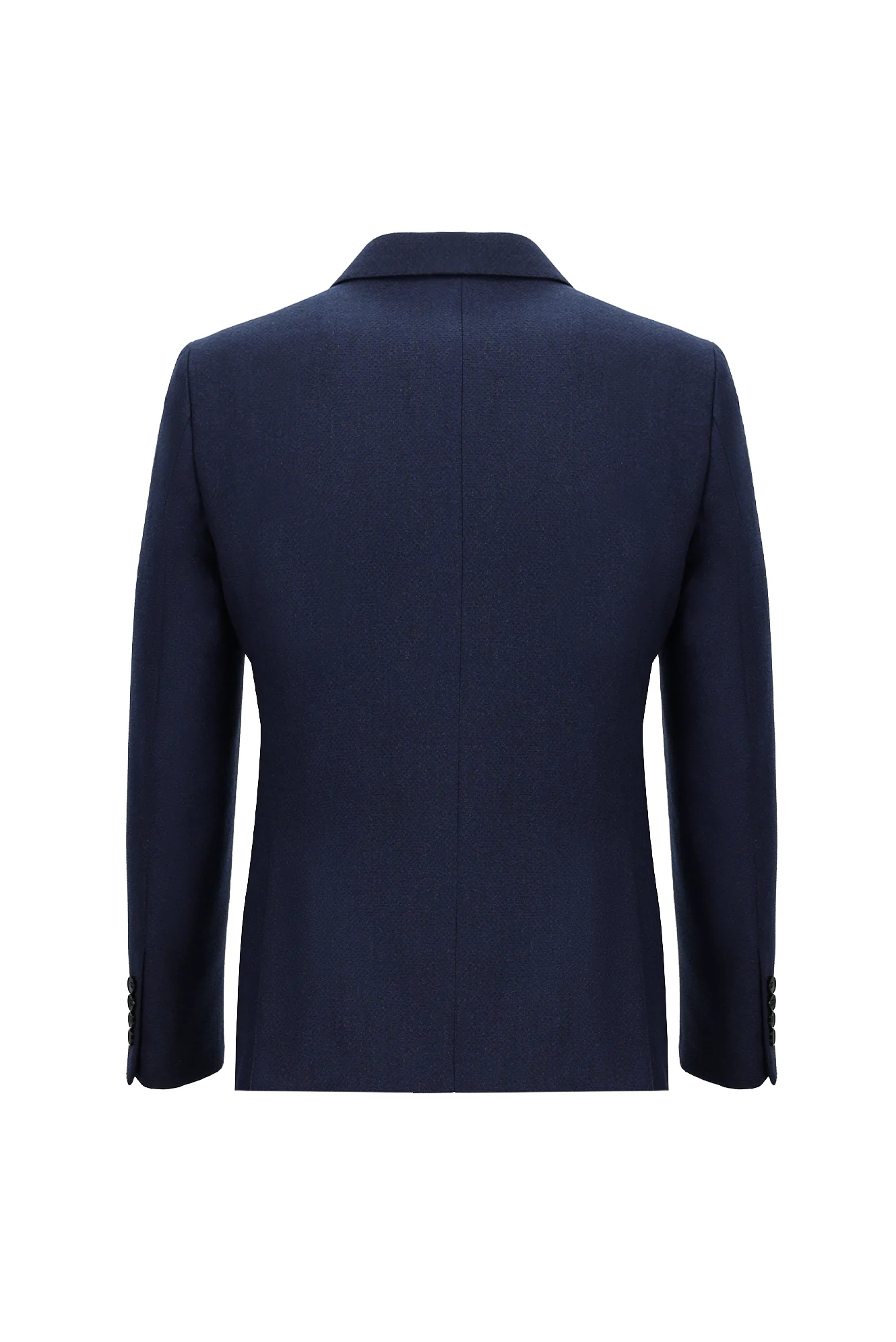 Açık Lacivert 7 Drop Slim Fit Dar Kesim Kombinli Yelekli Takım Elbise - Image 3