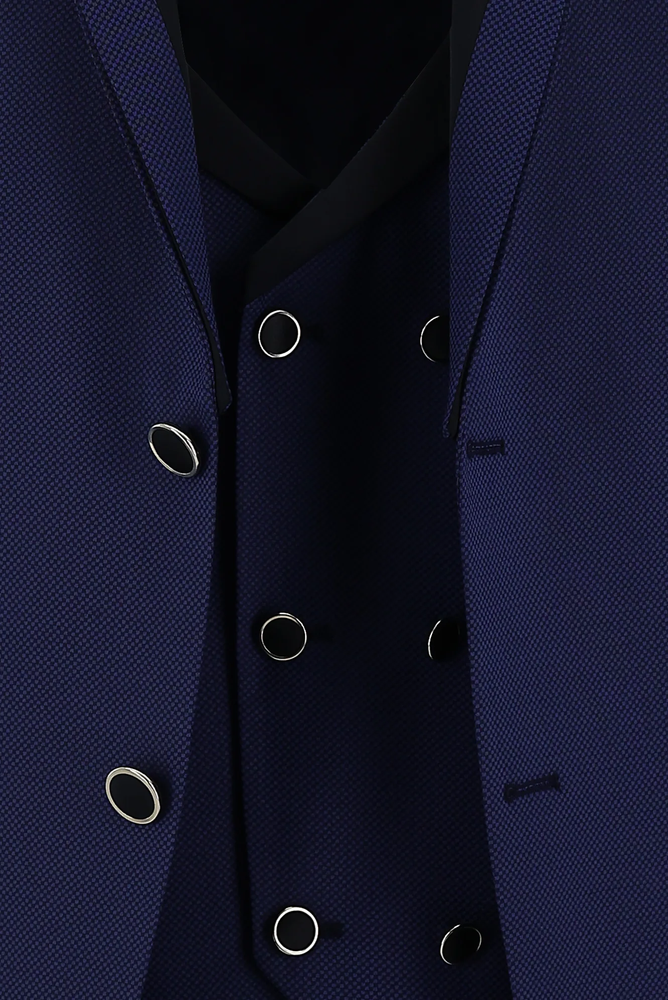 Açık Lacivert 7 Drop Slim Fit Dar Kesim Smokin & Damatlık - Image 7
