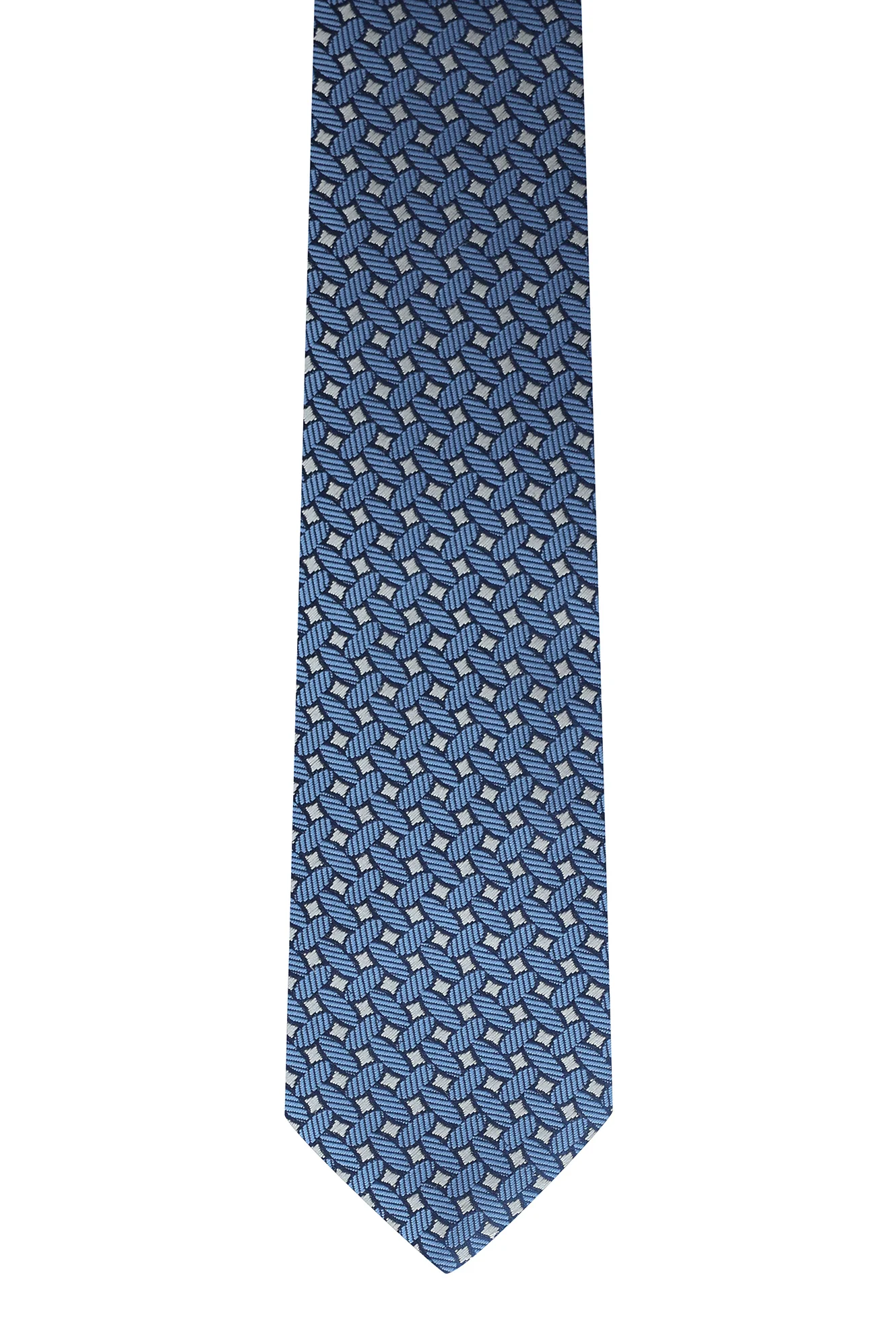 Açık Mavi Desenli Kravat - Image 2