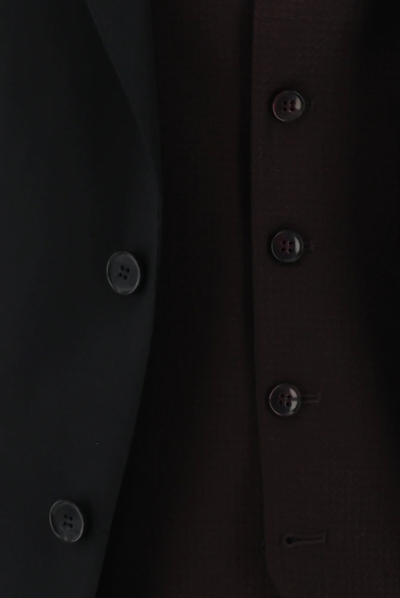 Açık Siyah 7 Drop Slim Fit Dar Kesim Kombinli Yelekli Takım Elbise - Image 6