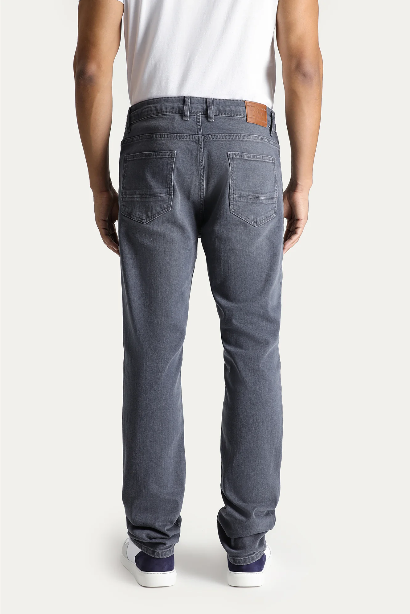 Açık Vizon Regular Fit Standart Kesim Likralı Denim Pantolon - Image 4