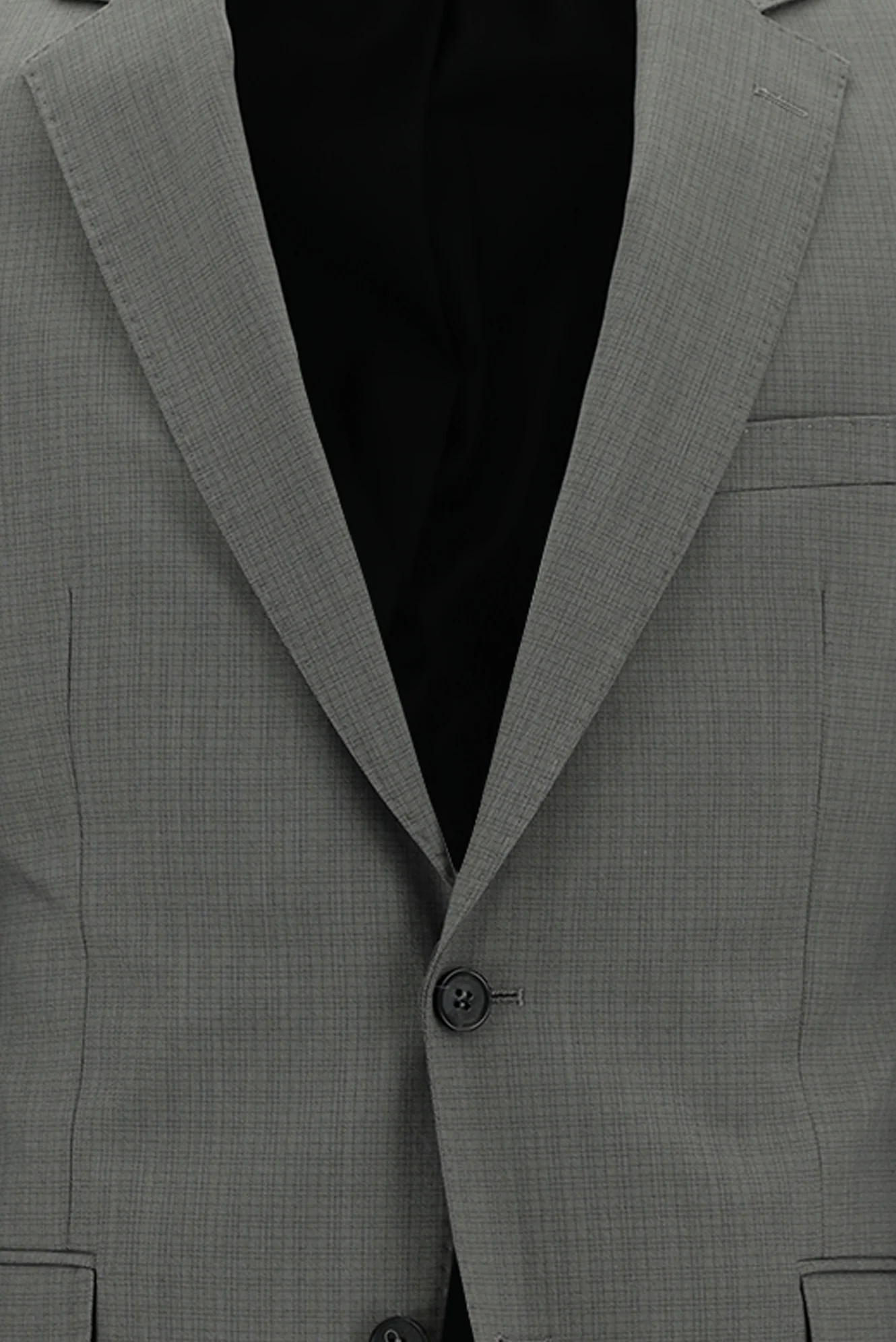 Açık Vizon 7 Drop Slim Fit Dar Kesim Desenli Takım Elbise - Image 4