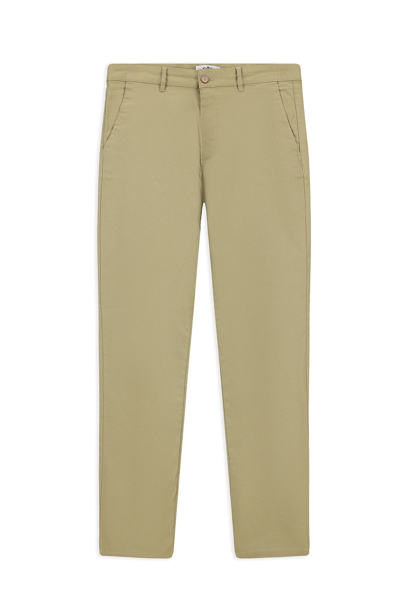 Açık Vizon Slim Fit Dar Kesim Likralı Desenli Kanvas / Chino Pantolon - Image 7