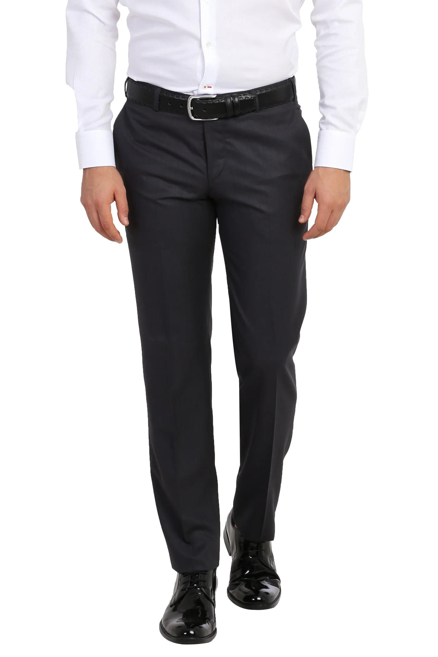 Antrasit 7 Drop Slim Fit Dar Kesim Klasik Pantolon - Image 2