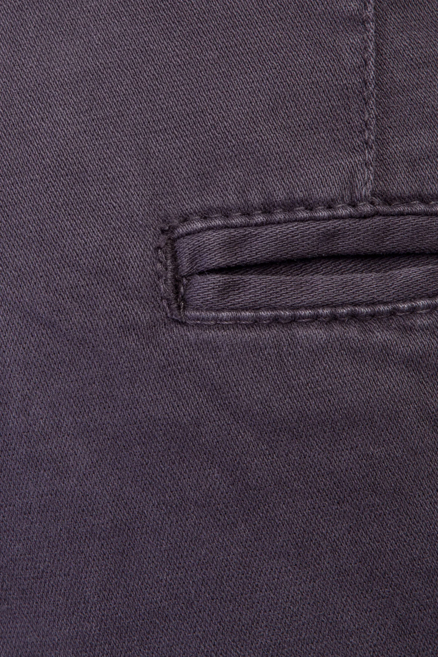 Antrasit Regular Fit Standart Kesim Desenli Likralı Kanvas / Chino Pantolon - Image 5