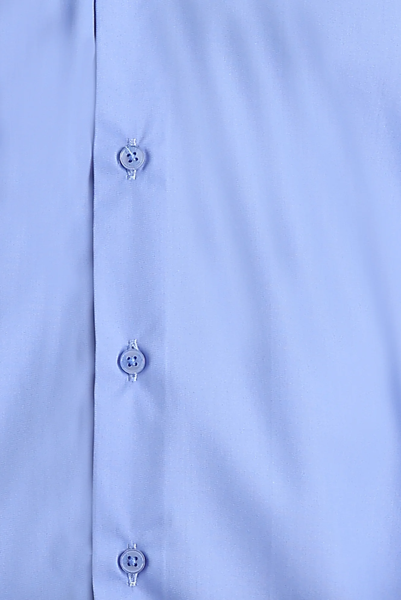 Aqua Mavisi Uzun Kol Slim Fit Dar Kesim Gömlek - Image 3