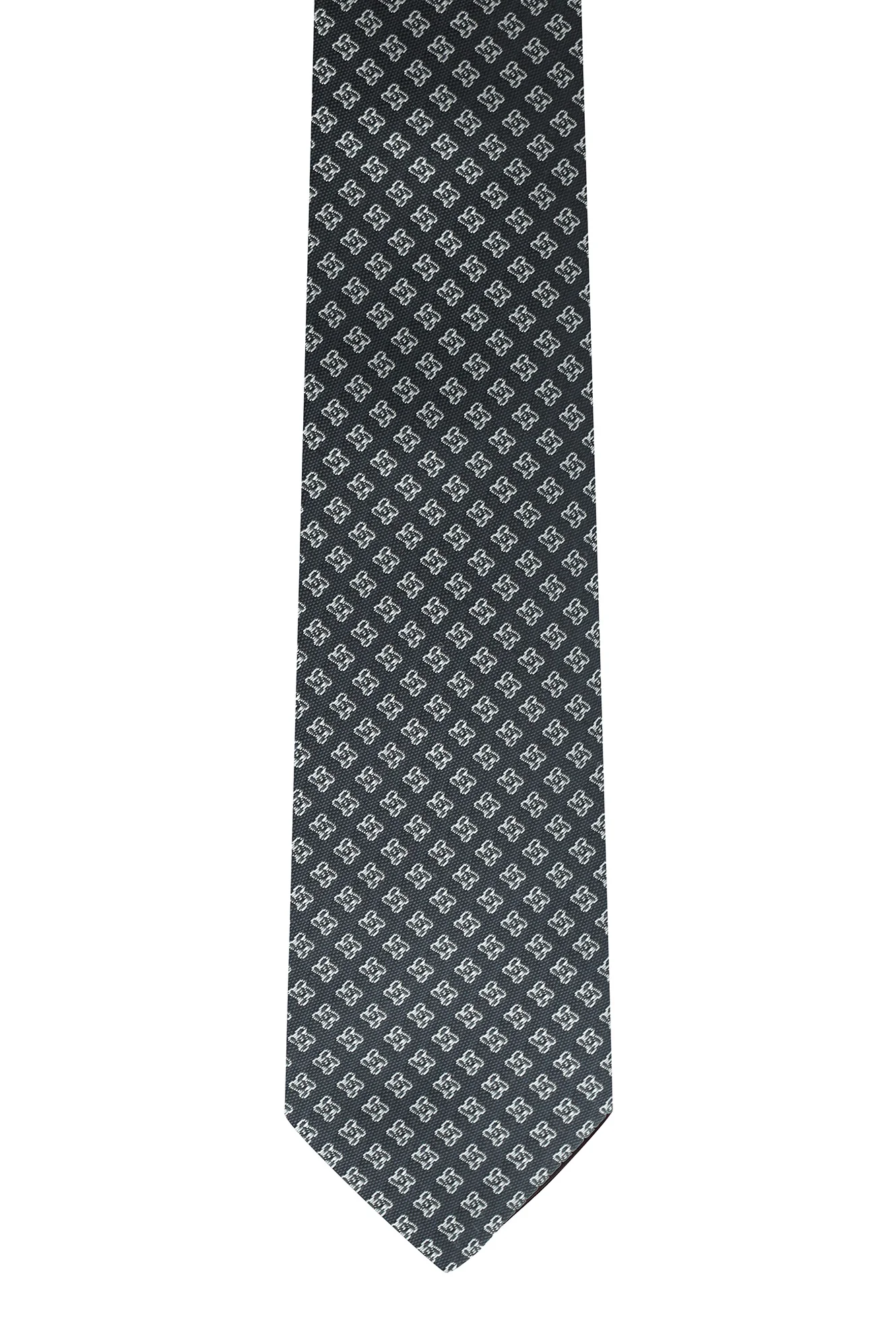 Beyaz Desenli Kravat - Image 2