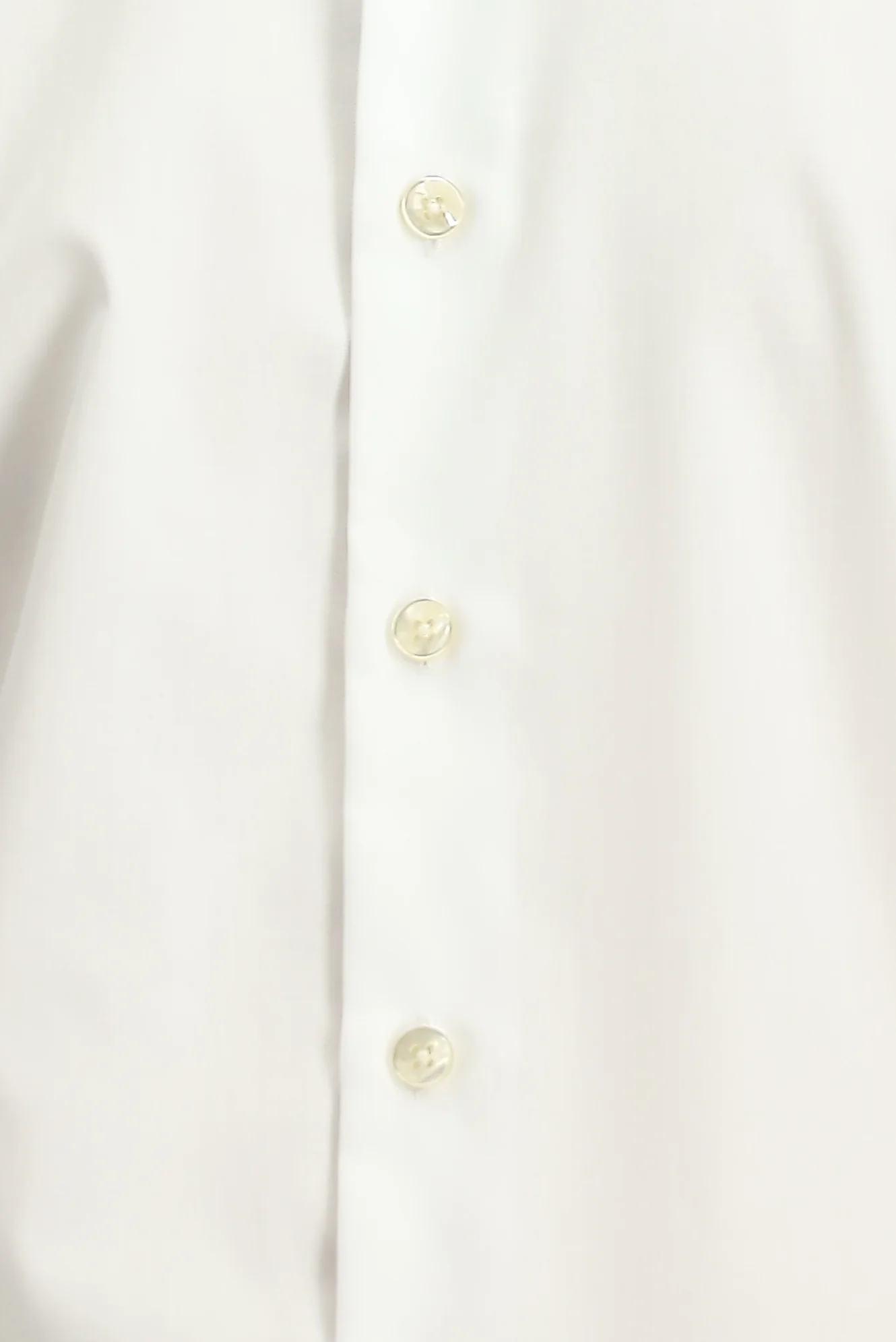 Beyaz Kısa Kol Regular Fit Non Iron Pamuklu Gömlek - Image 5
