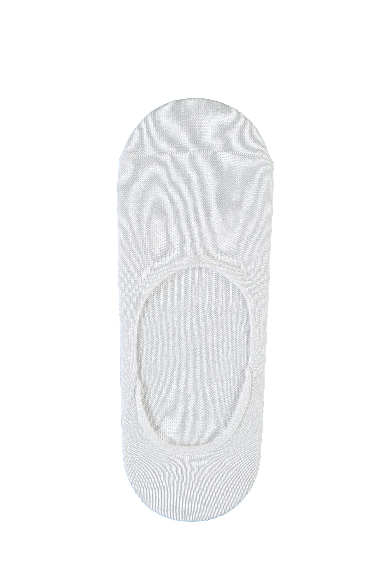 Beyaz Pamuklu Loafer Çorap - Image 2