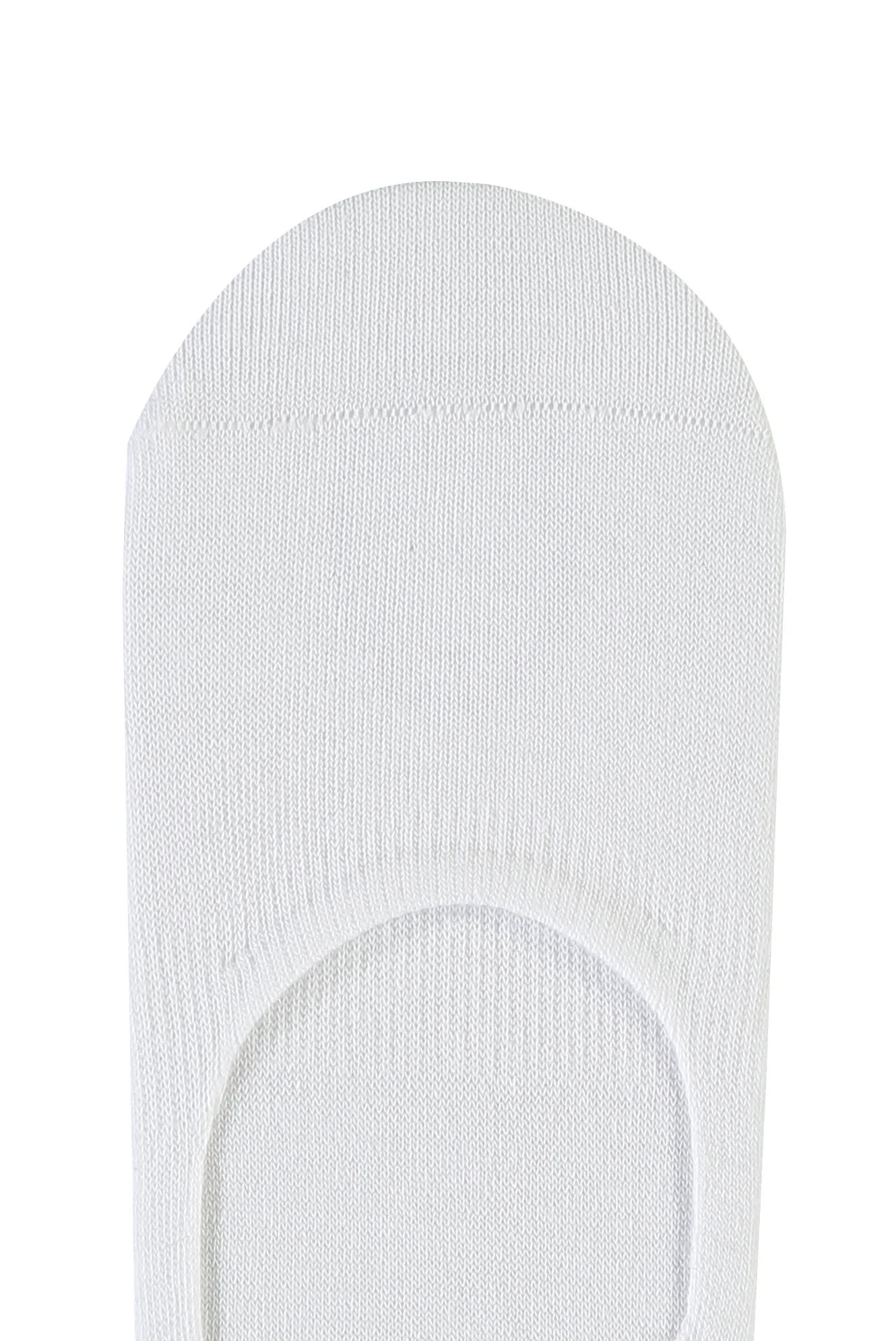 Beyaz Pamuklu Loafer Çorap - Image 4