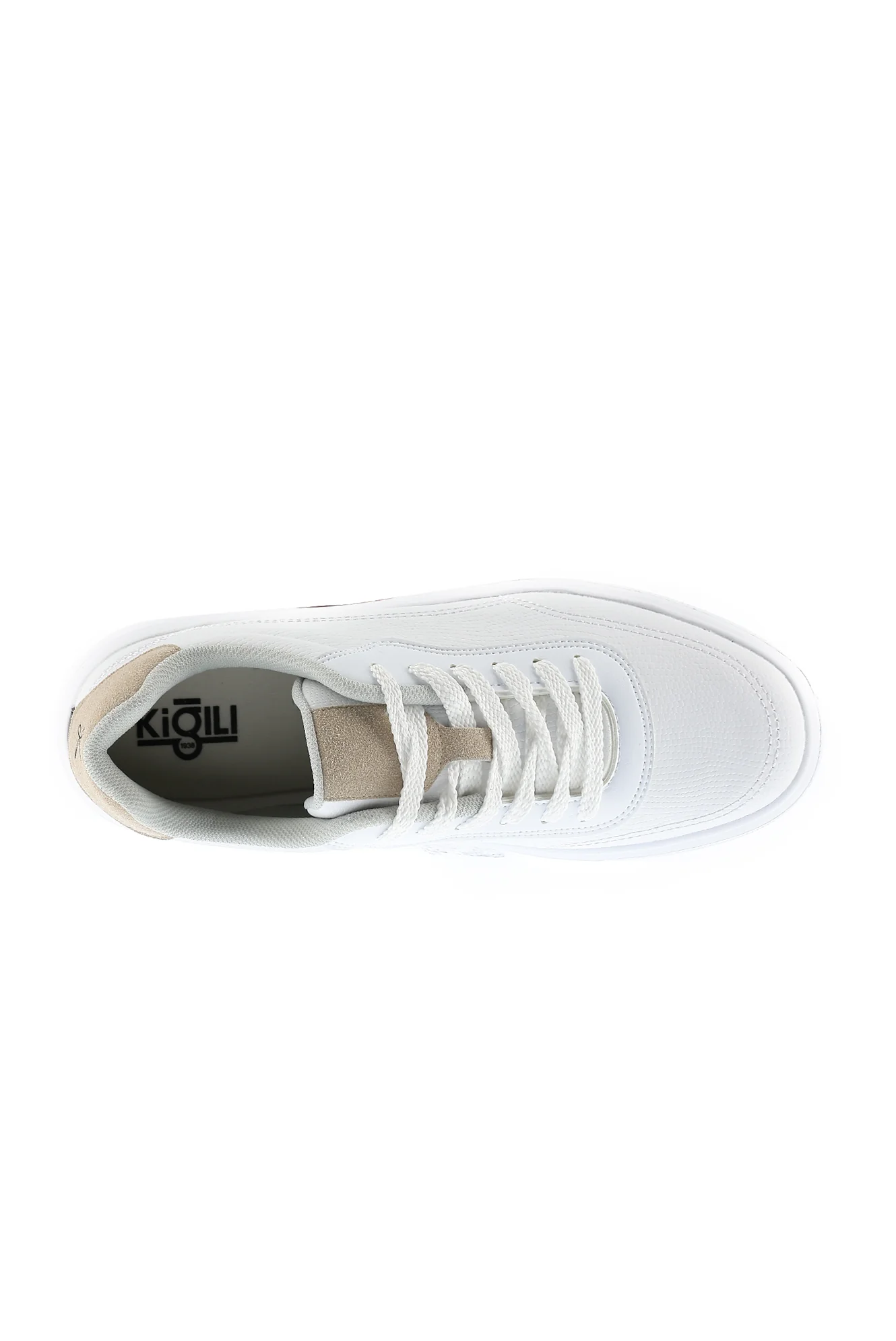 Beyaz Sneaker Ayakkabı - Image 6
