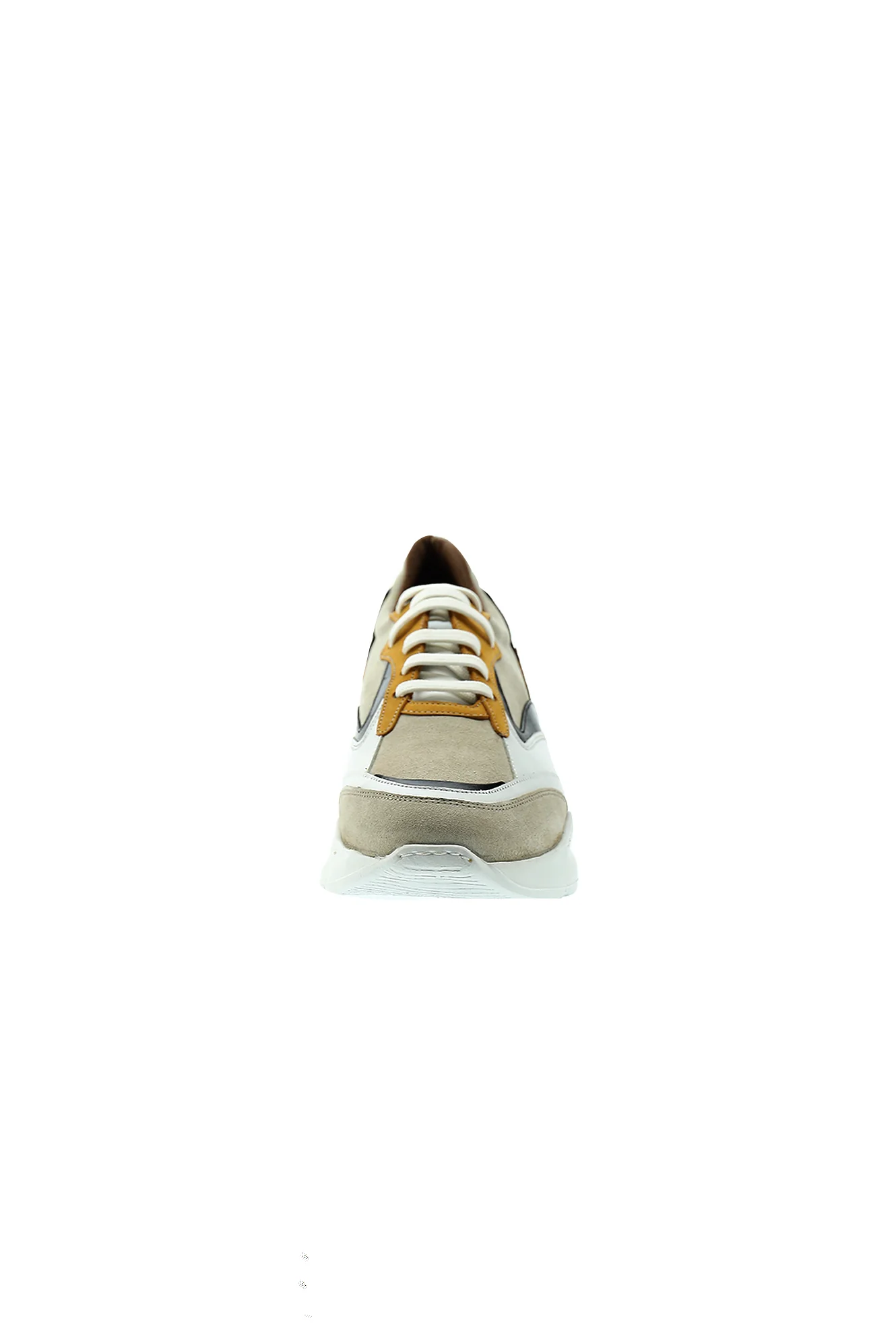 Beyaz Sneaker Deri Ayakkabı - Image 2