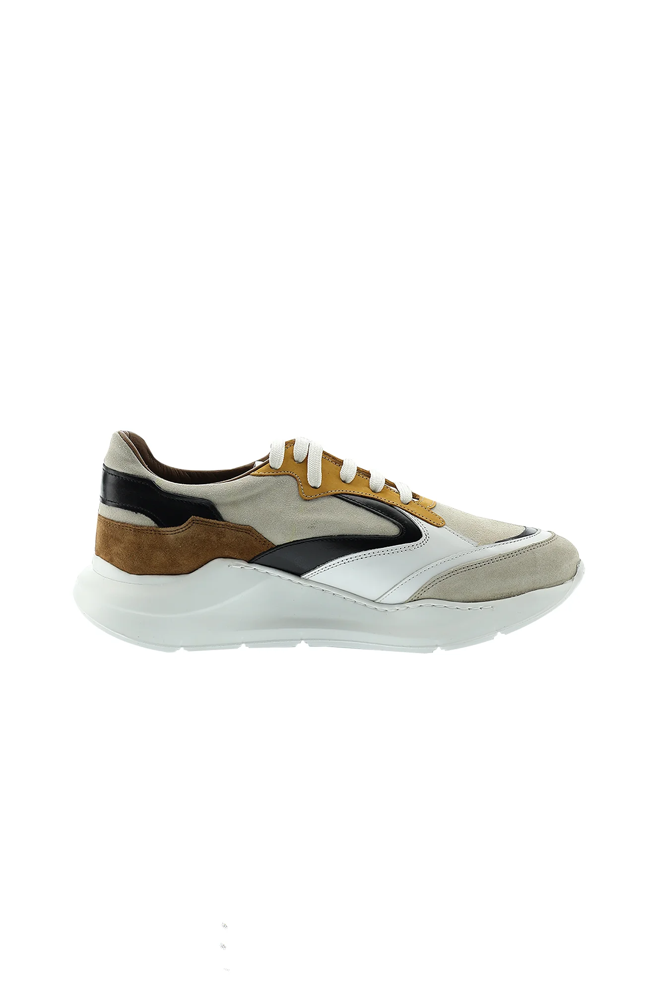 Beyaz Sneaker Deri Ayakkabı - Image 3