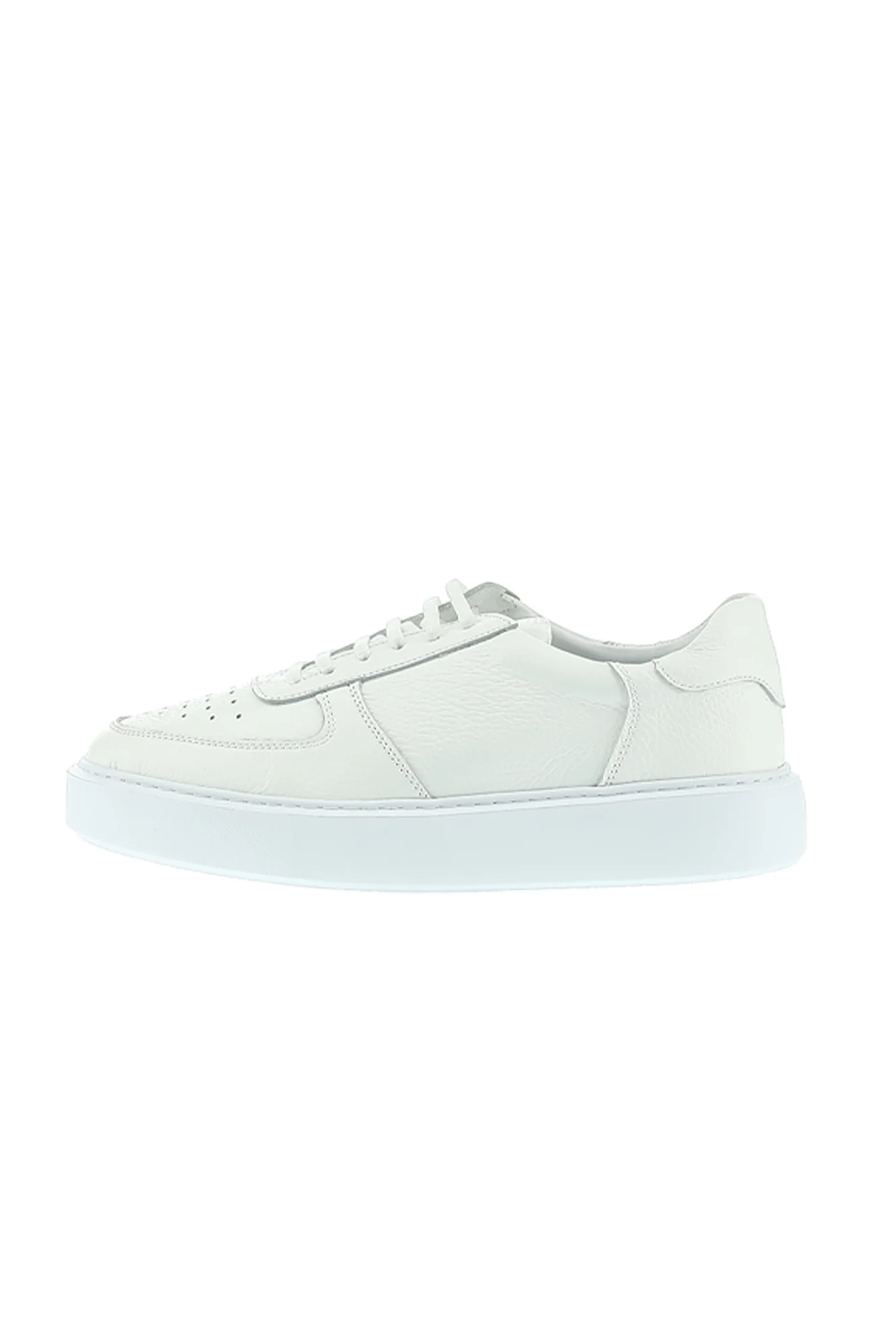 Beyaz Sneaker Deri Ayakkabı - Image 2