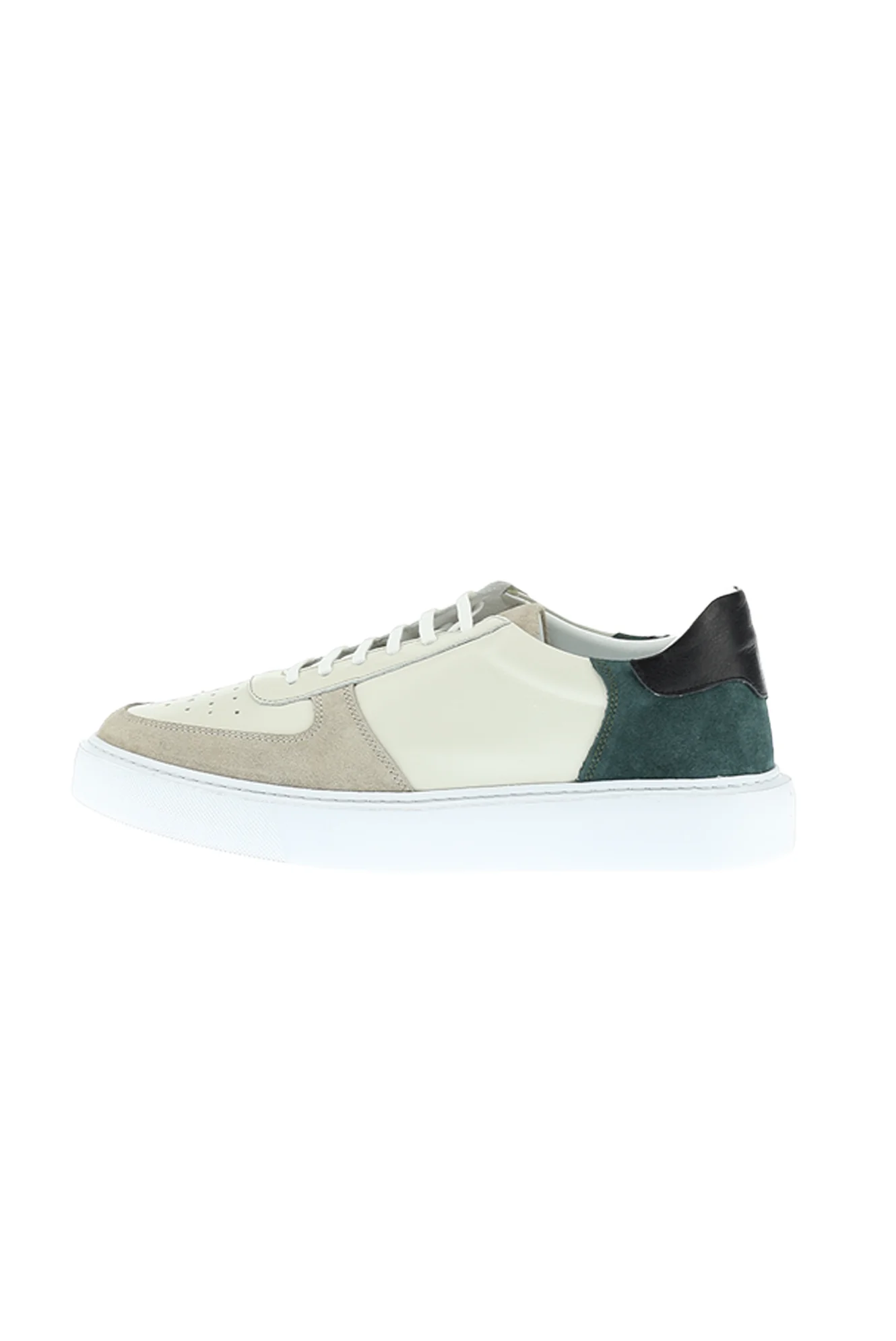 Beyaz Sneaker Deri Ayakkabı - Image 2