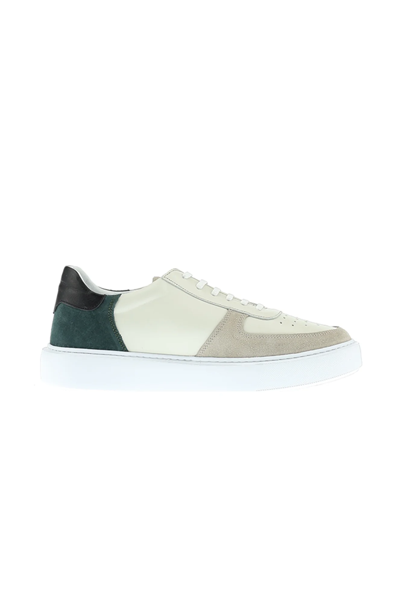 Beyaz Sneaker Deri Ayakkabı - Image 3