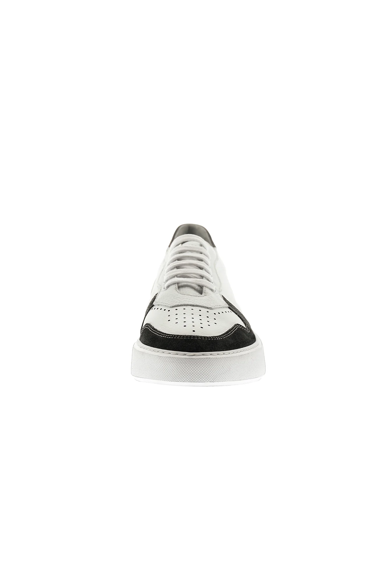 Beyaz Sneaker Deri Ayakkabı - Image 3